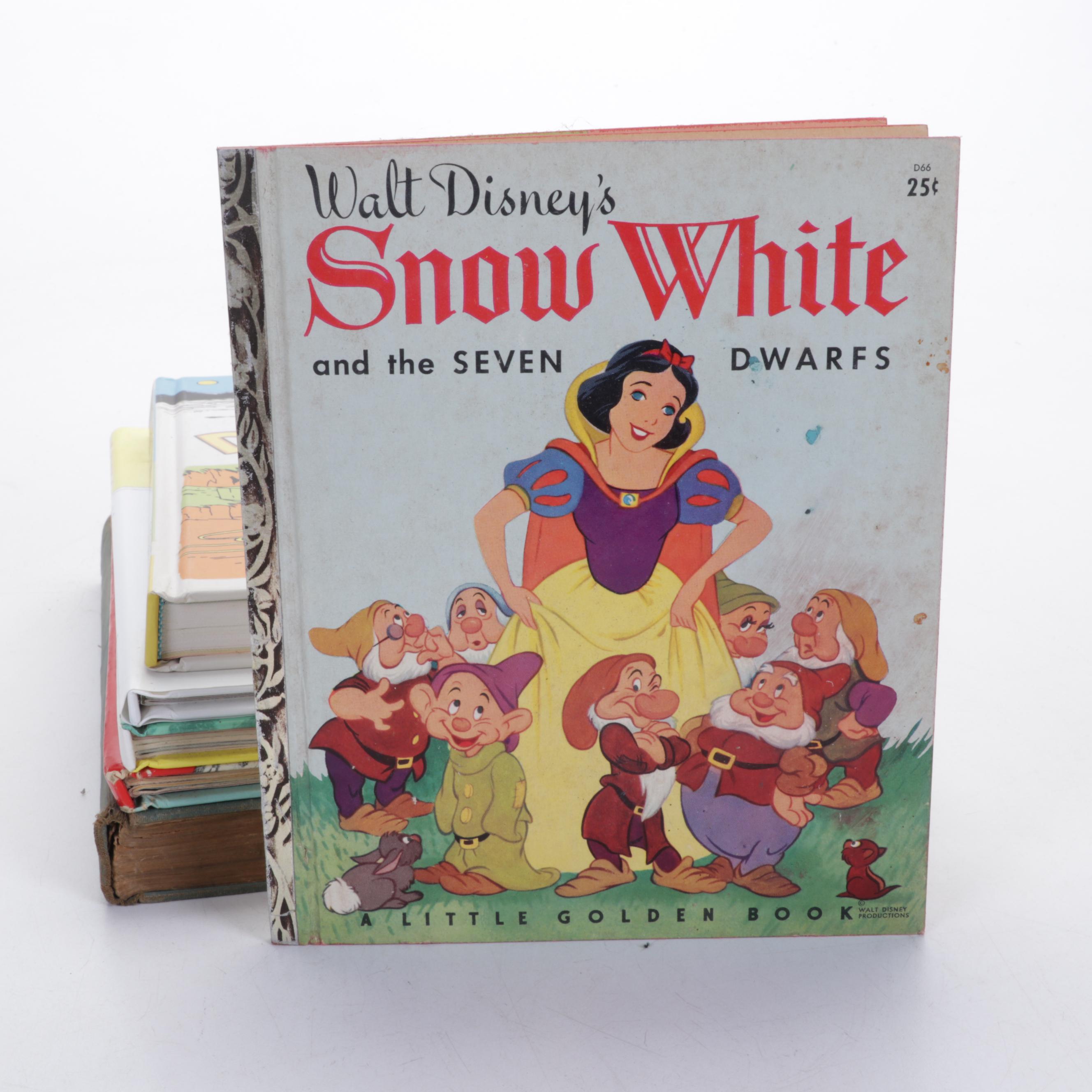 "The Walt Disney Parade" With Other Disney and Dr. Seuss Books