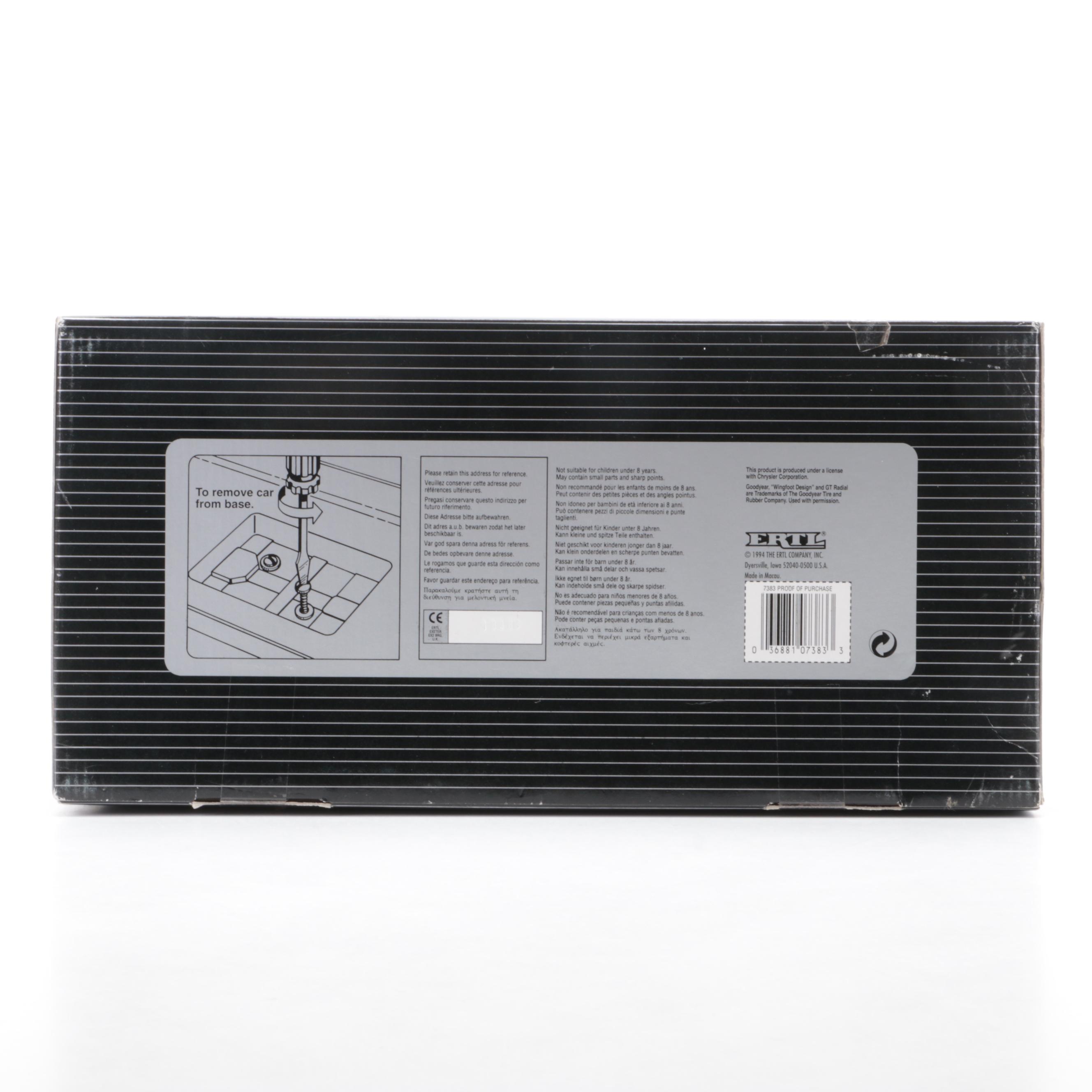 Ertl American Muscle Collector's Edition Warlock, Stingray Scale Model Cars