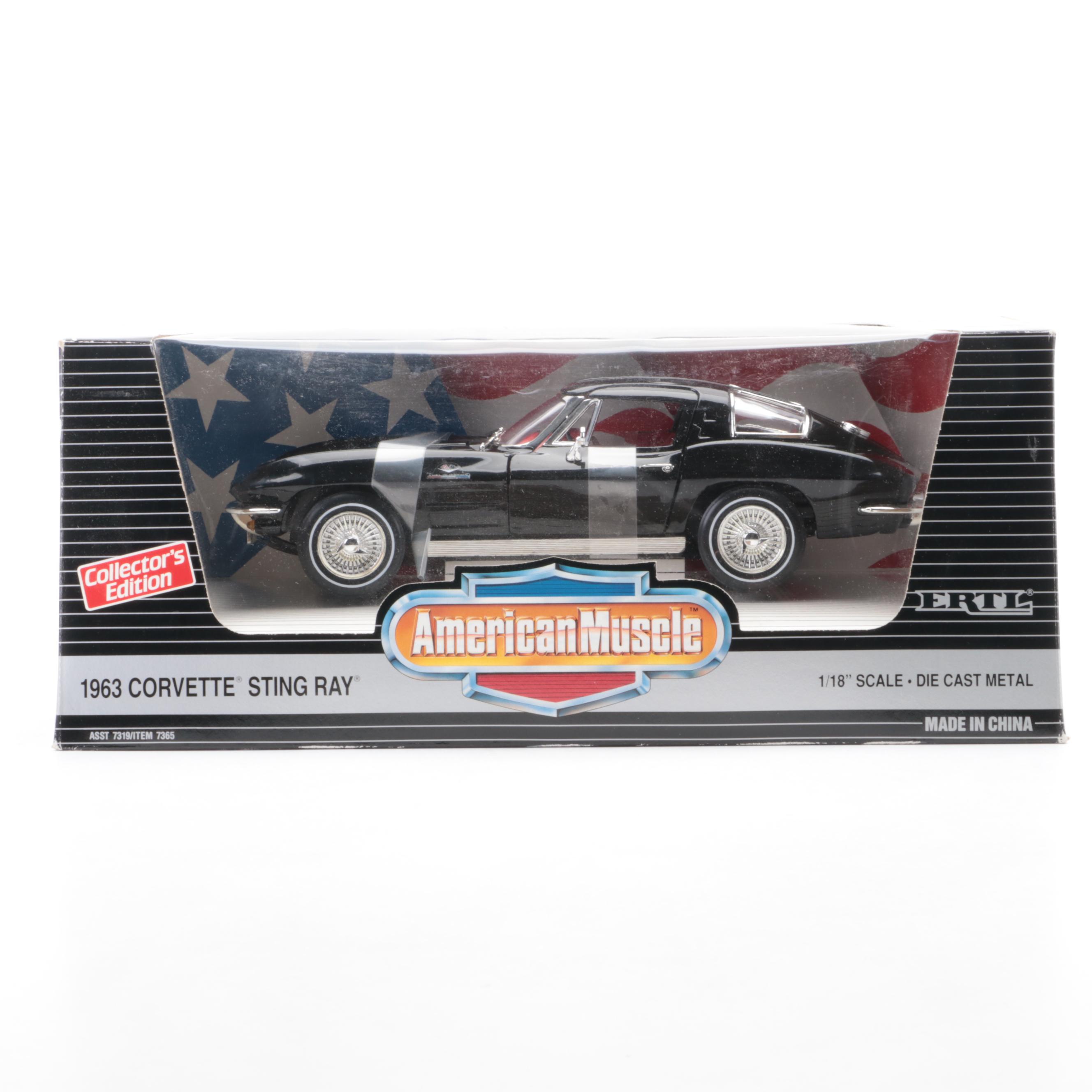 Ertl American Muscle Collector's Edition Warlock, Stingray Scale Model Cars