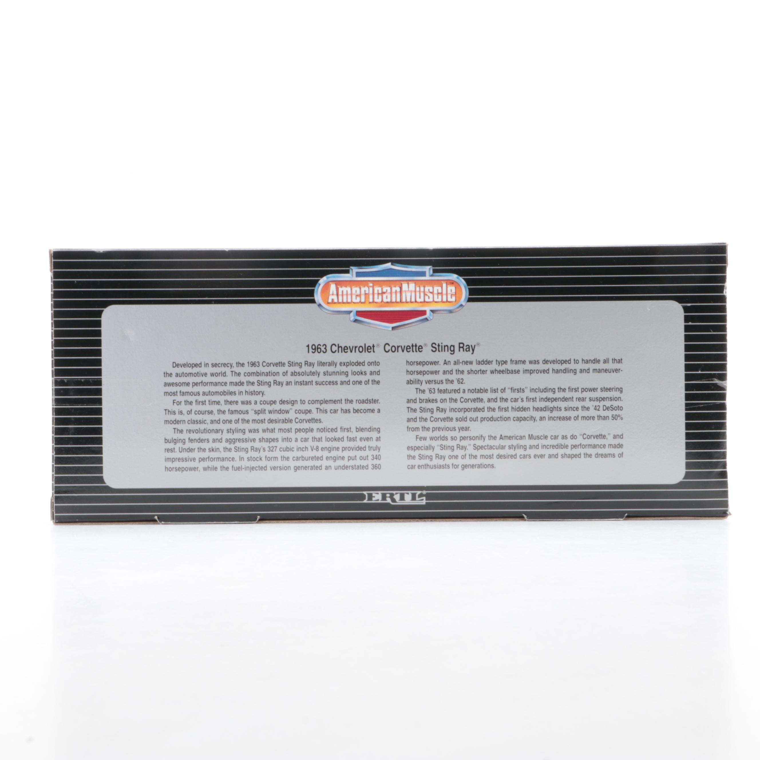 Ertl American Muscle Collector's Edition Warlock, Stingray Scale Model Cars