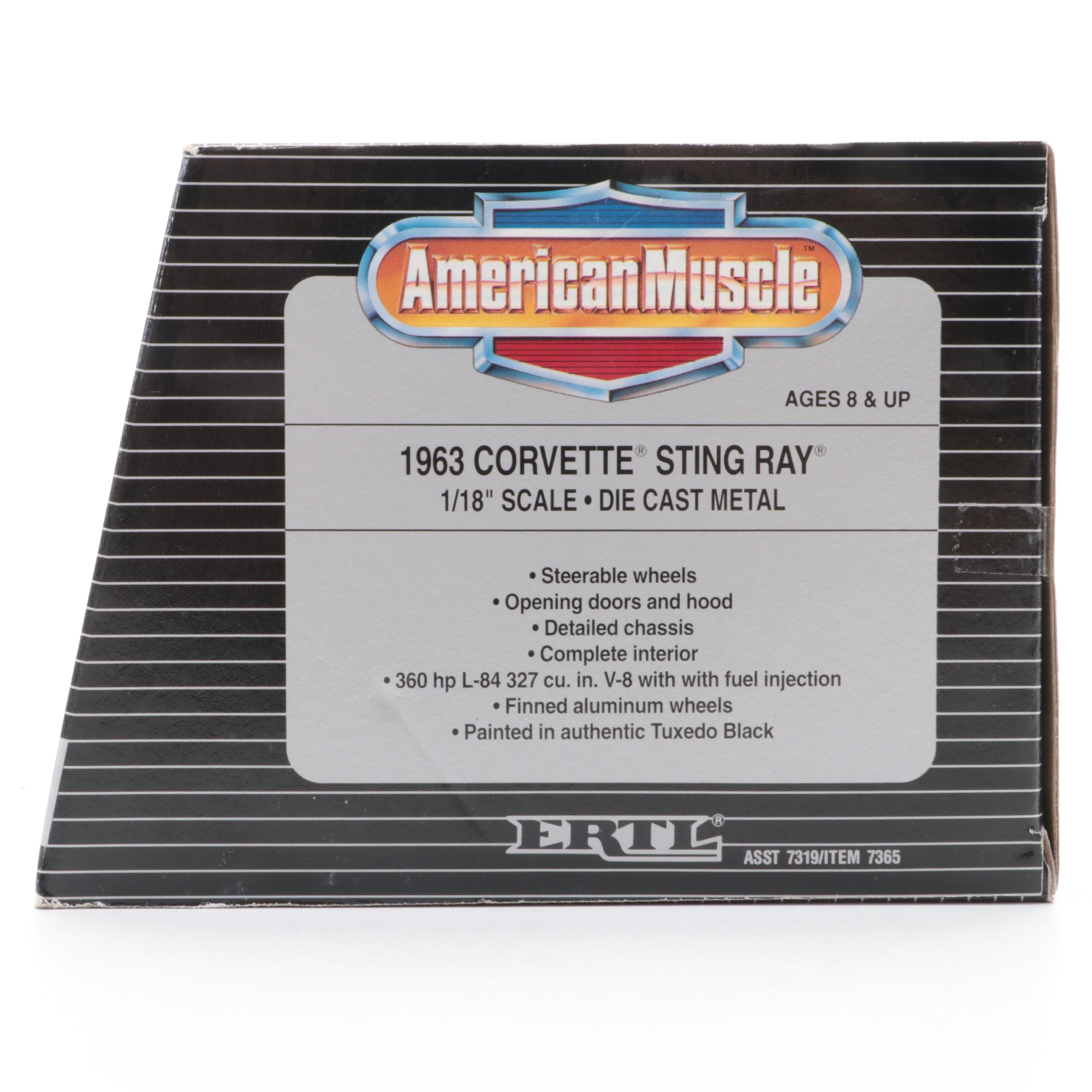Ertl American Muscle Collector's Edition Warlock, Stingray Scale Model Cars