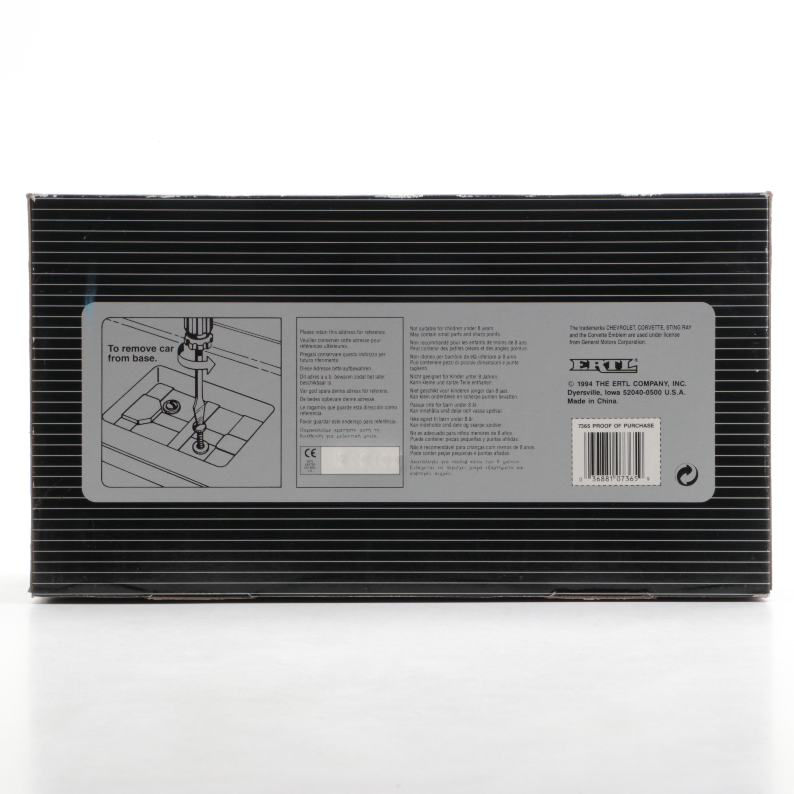 Ertl American Muscle Collector's Edition Warlock, Stingray Scale Model Cars