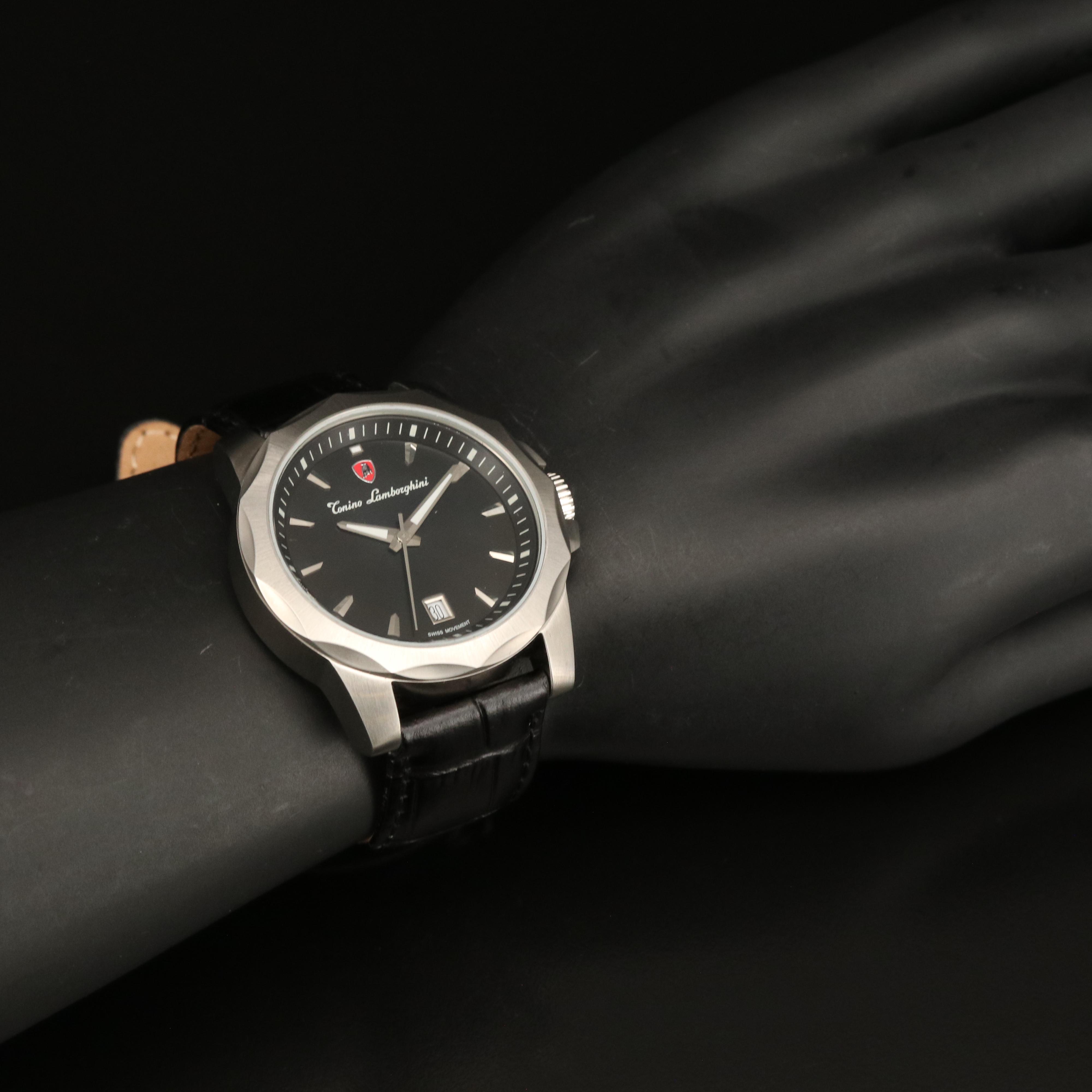 Tonino Lamborghini Steel Quartz Watch
