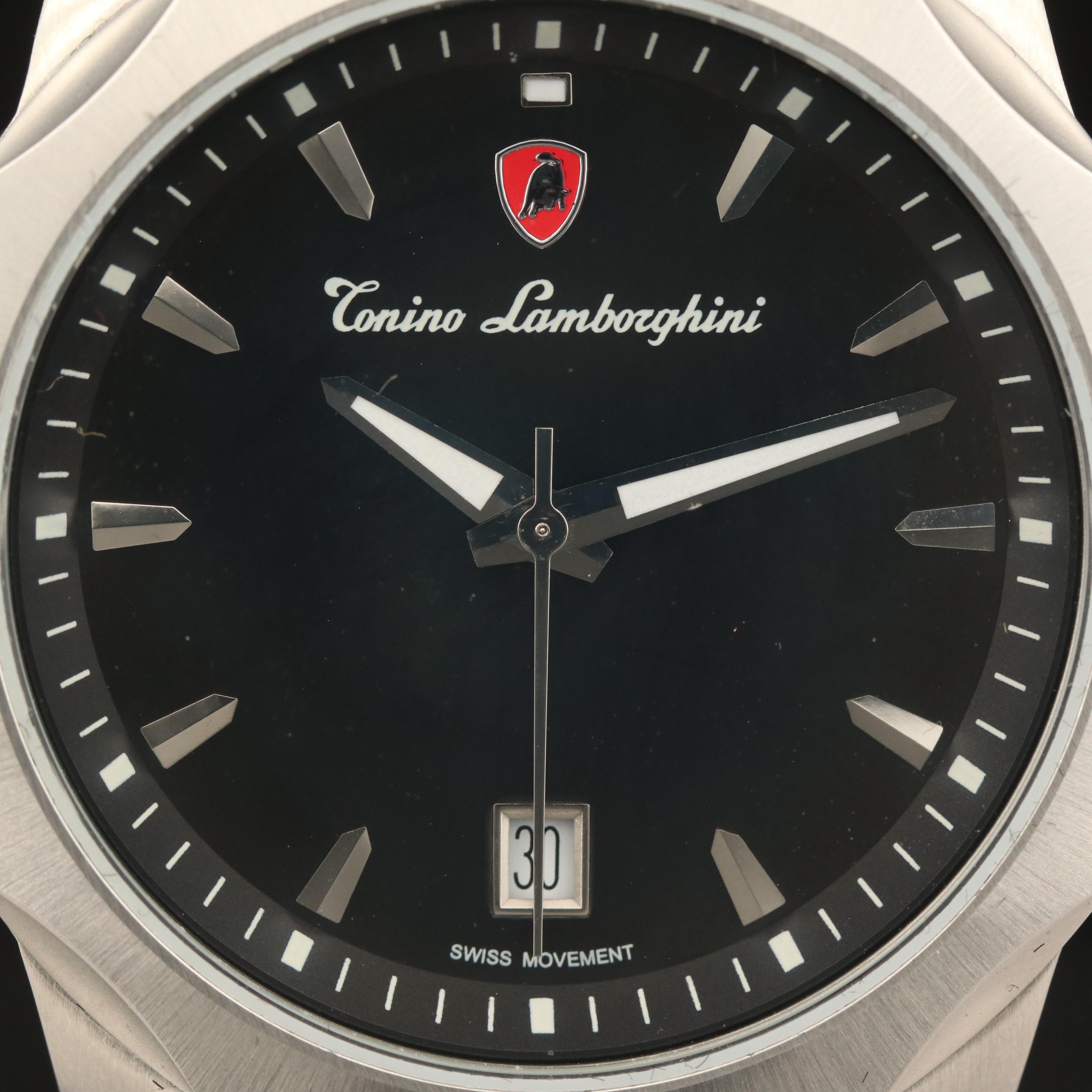 Tonino Lamborghini Steel Quartz Watch