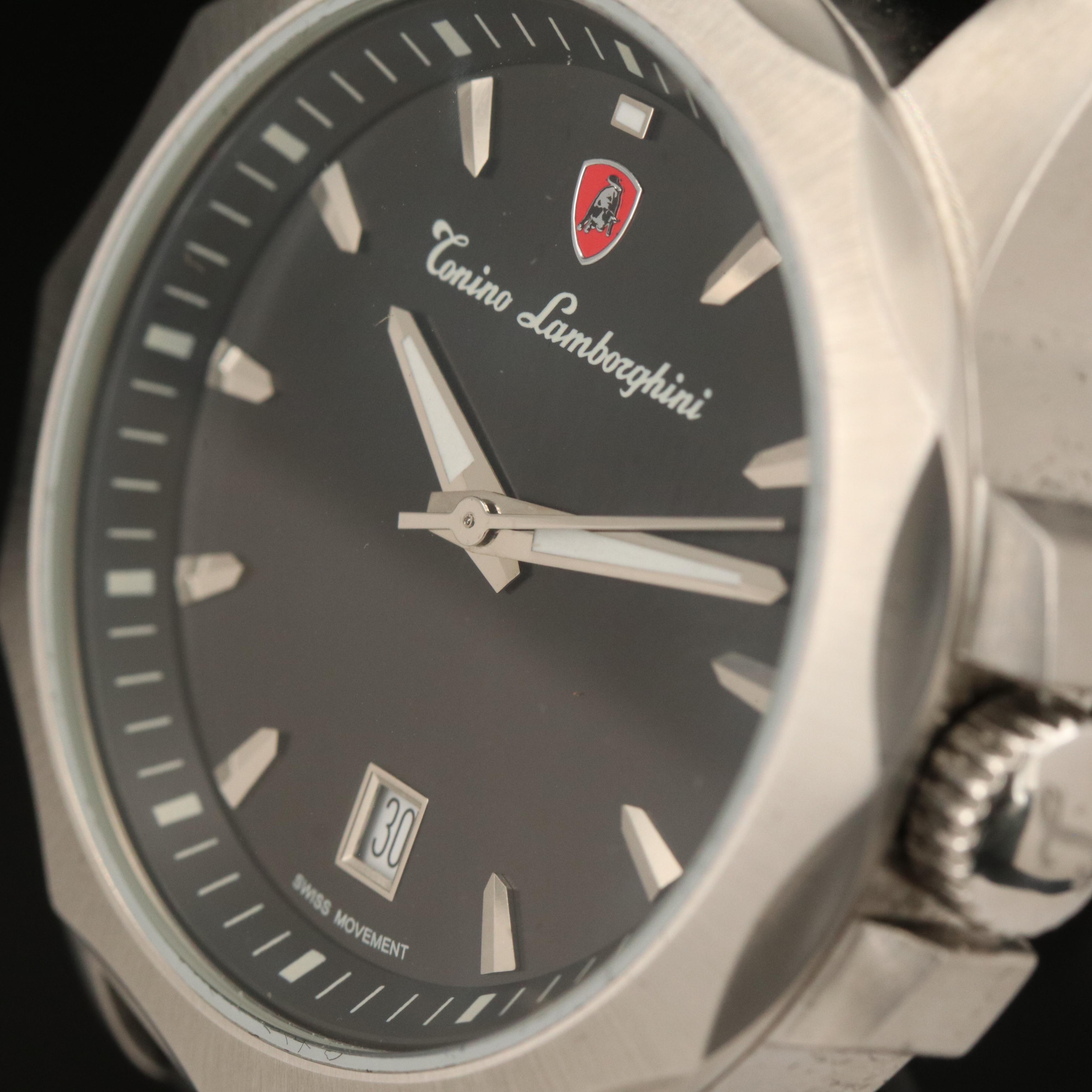 Tonino Lamborghini Steel Quartz Watch
