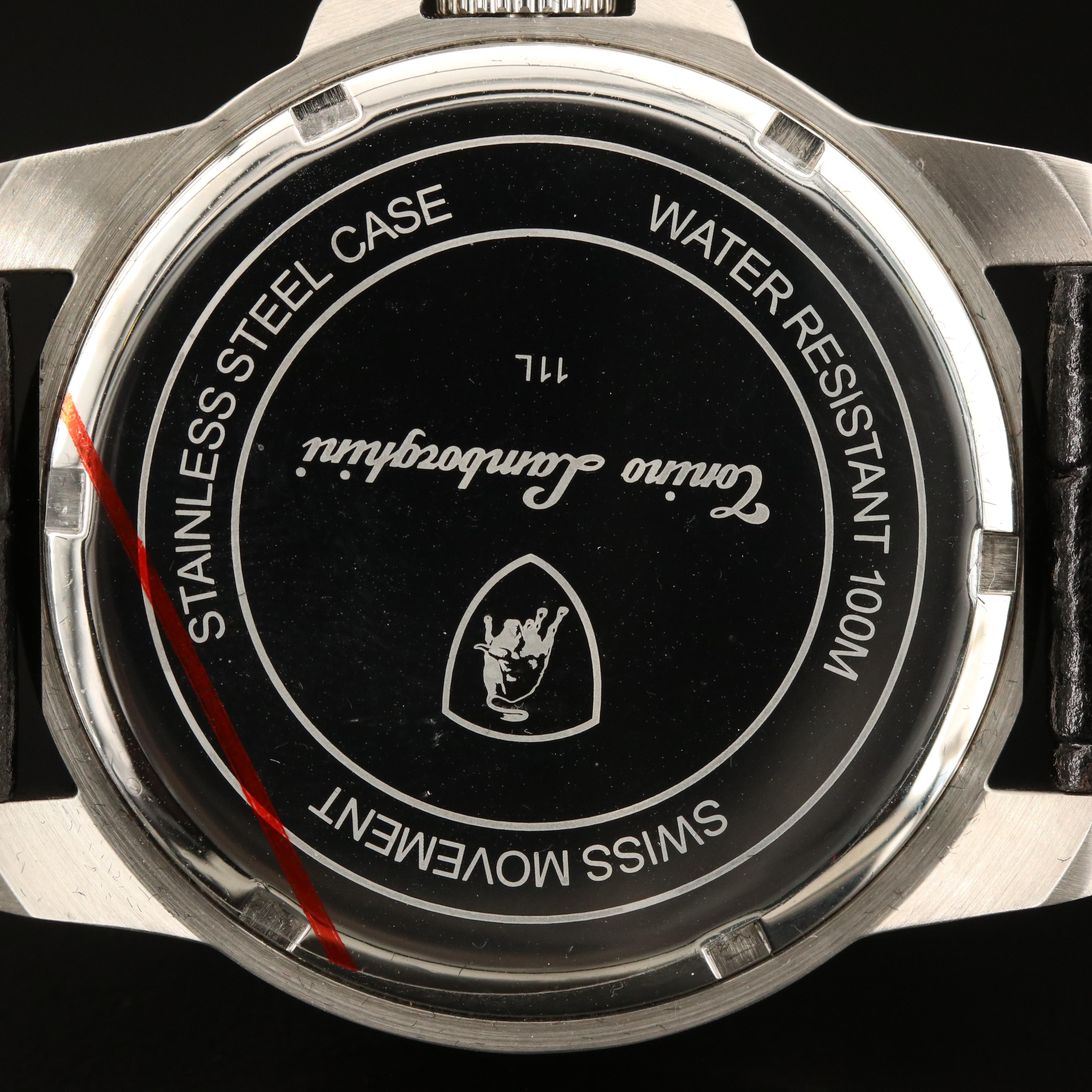 Tonino Lamborghini Steel Quartz Watch