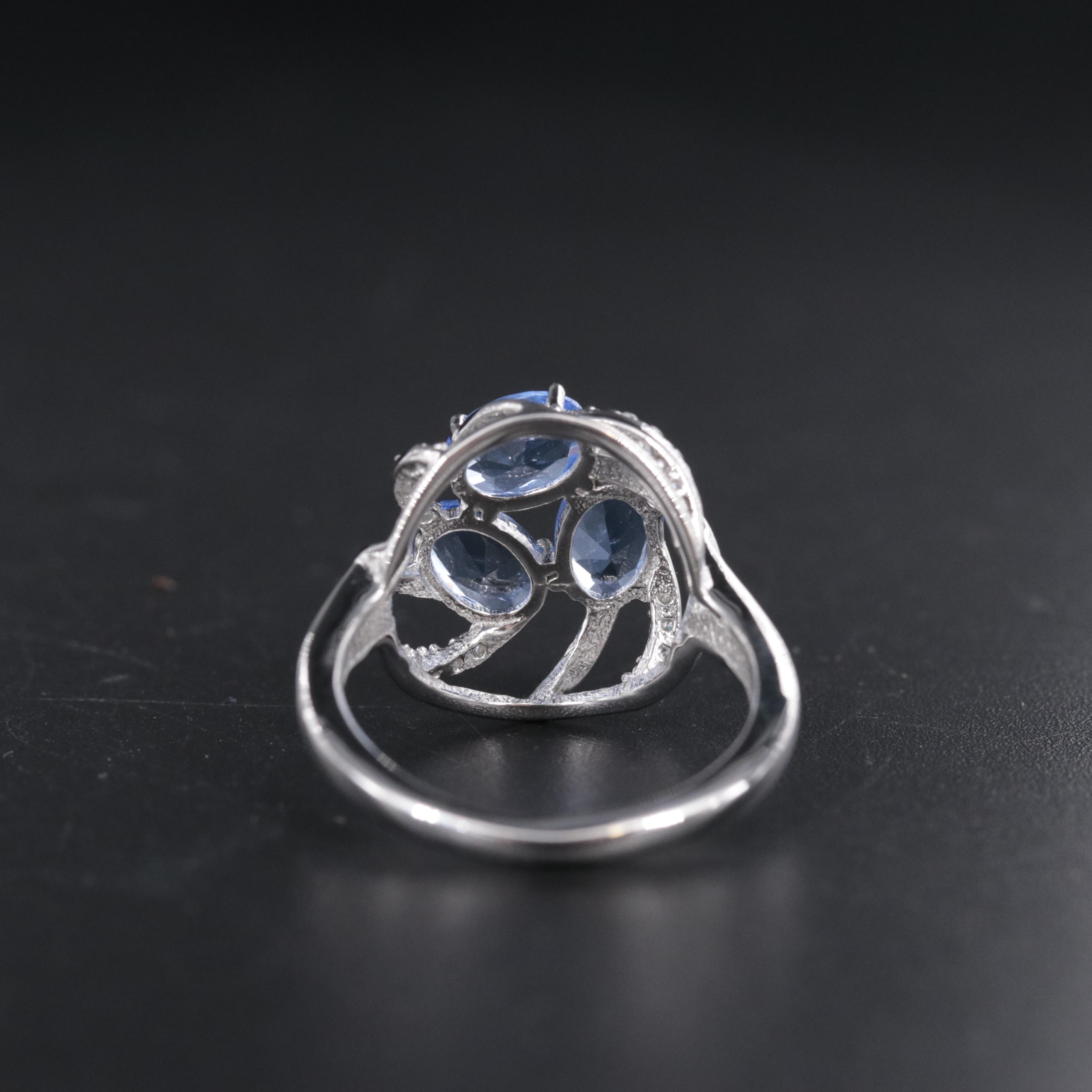 Sterling Silver Gemstone Ring