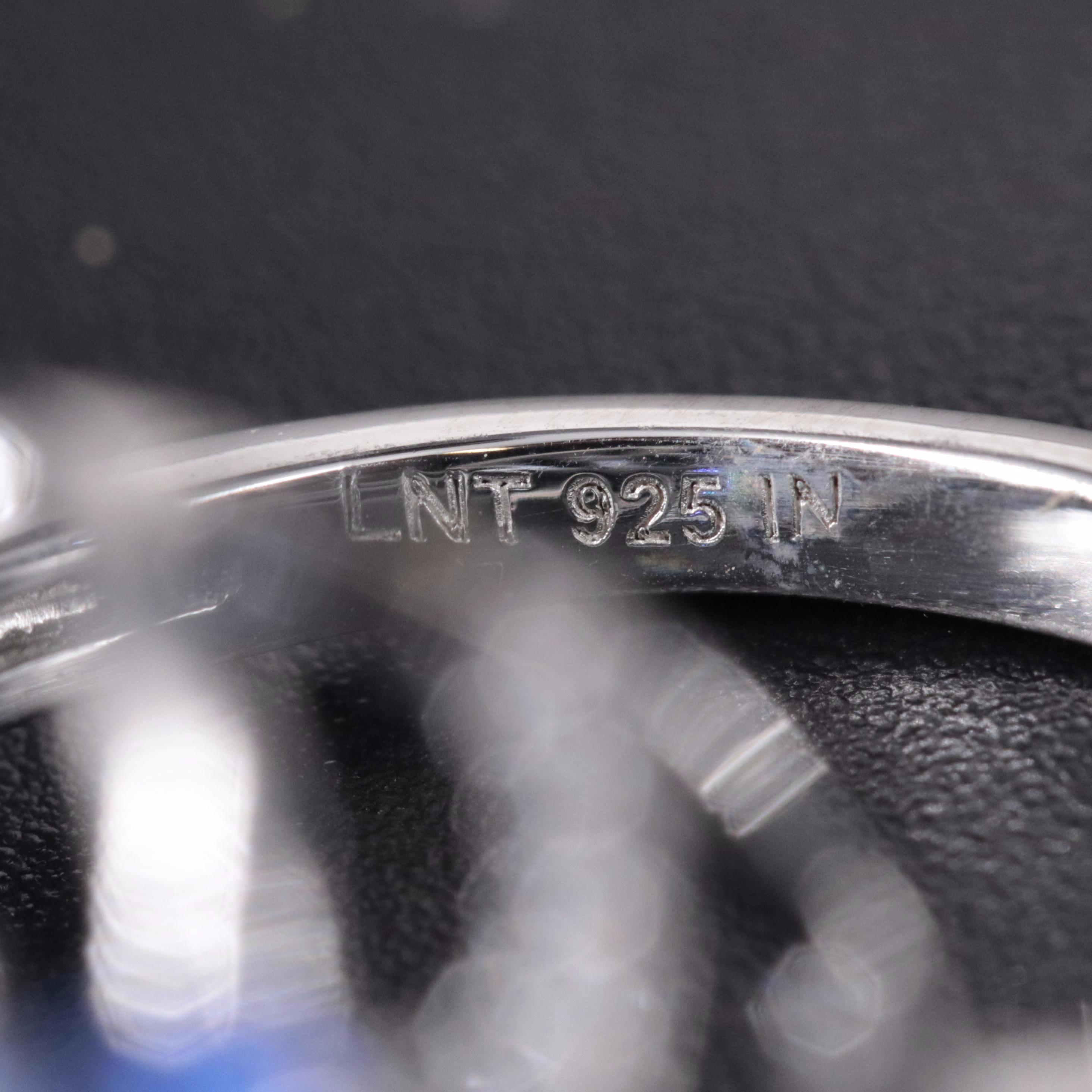 Sterling Silver Gemstone Ring