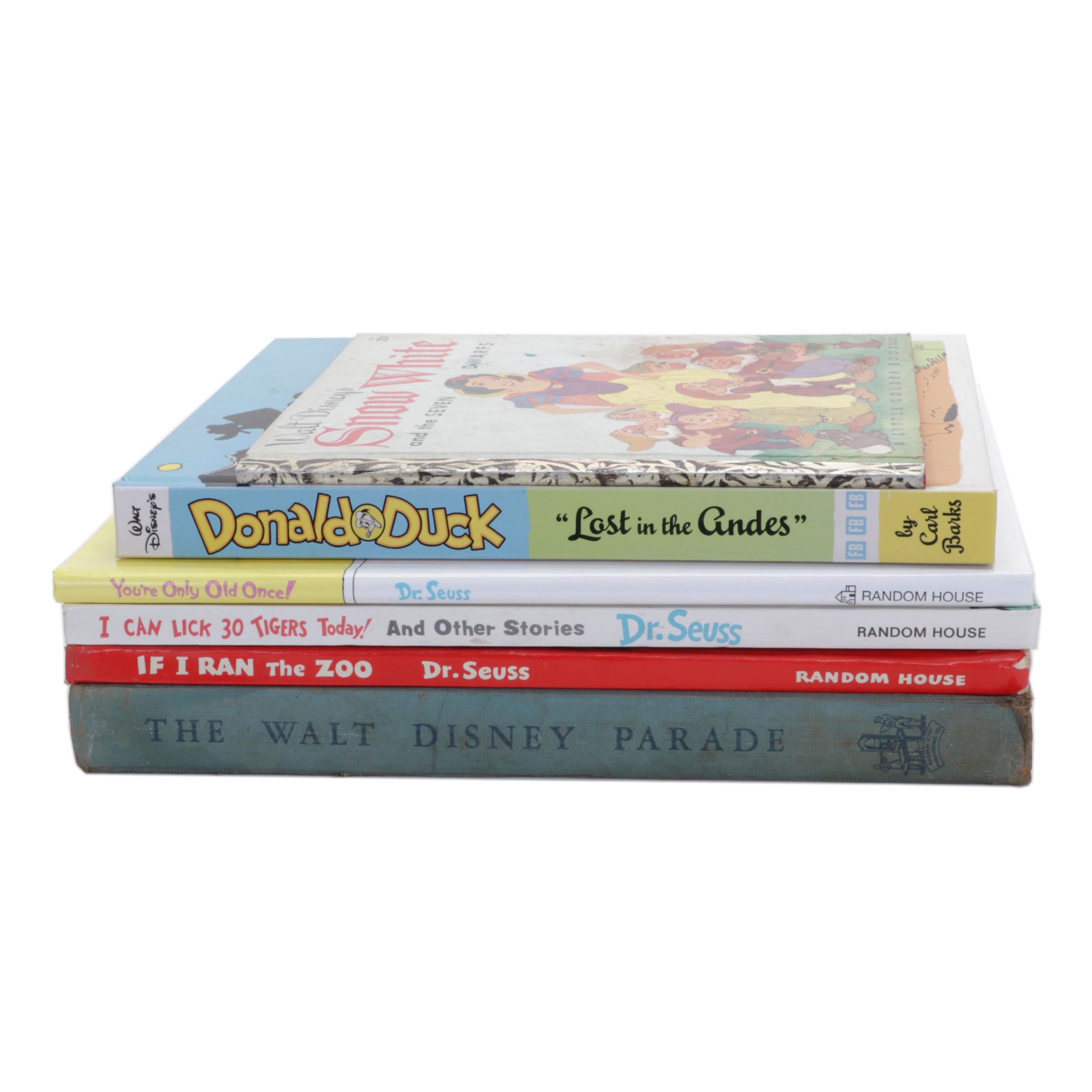 "The Walt Disney Parade" With Other Disney and Dr. Seuss Books