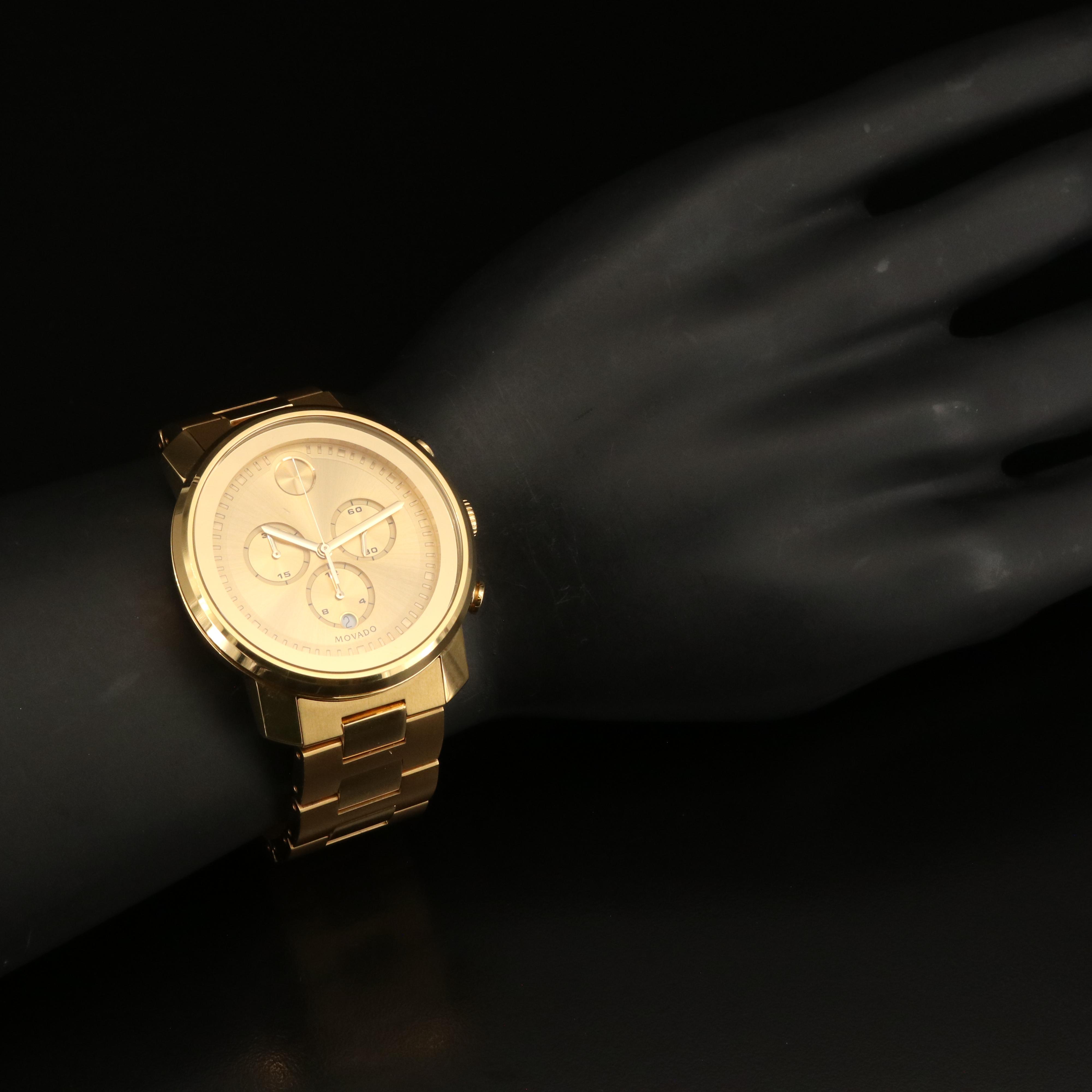 Movado Bold Chronograph with Date Quartz Watch