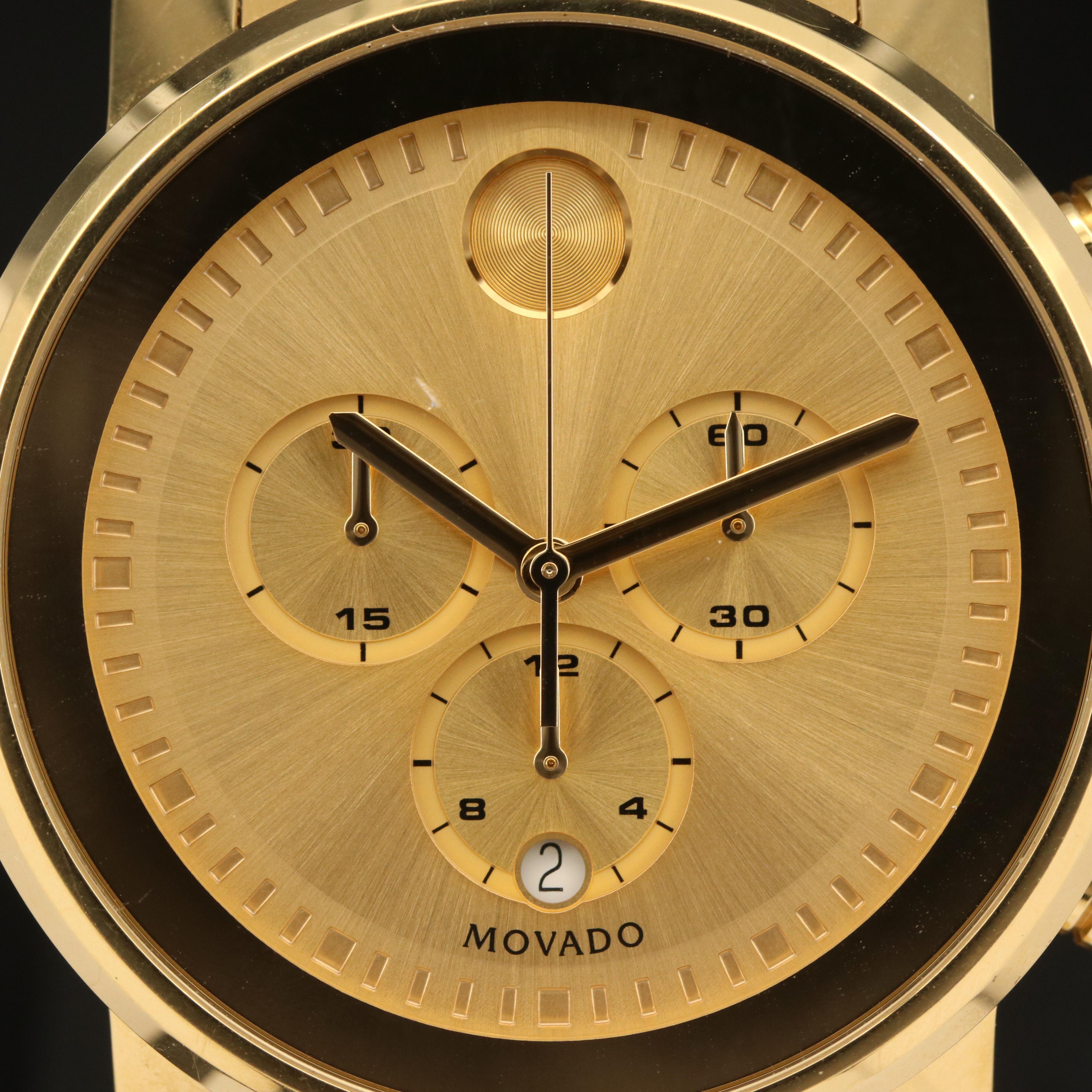 Movado Bold Chronograph with Date Quartz Watch