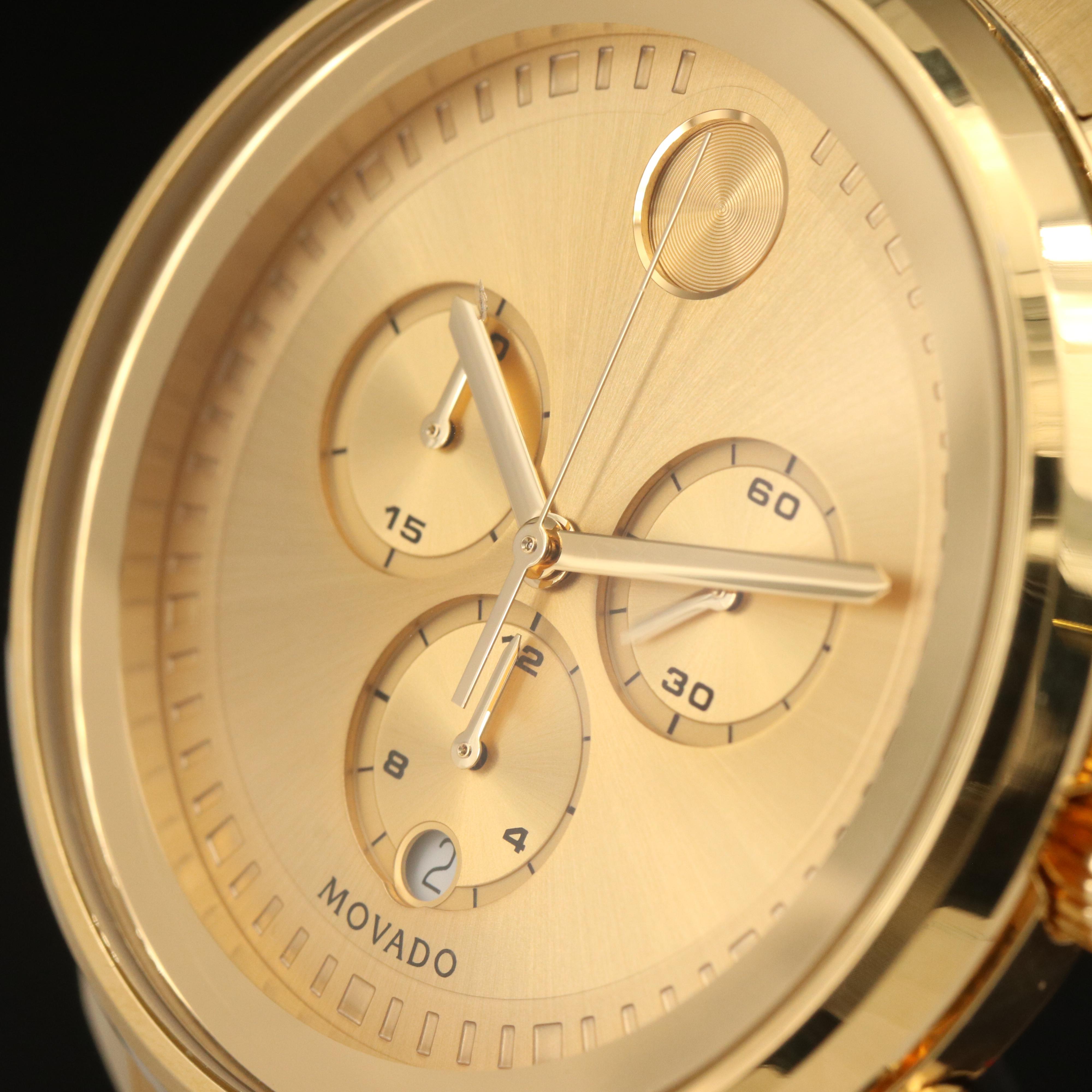 Movado Bold Chronograph with Date Quartz Watch