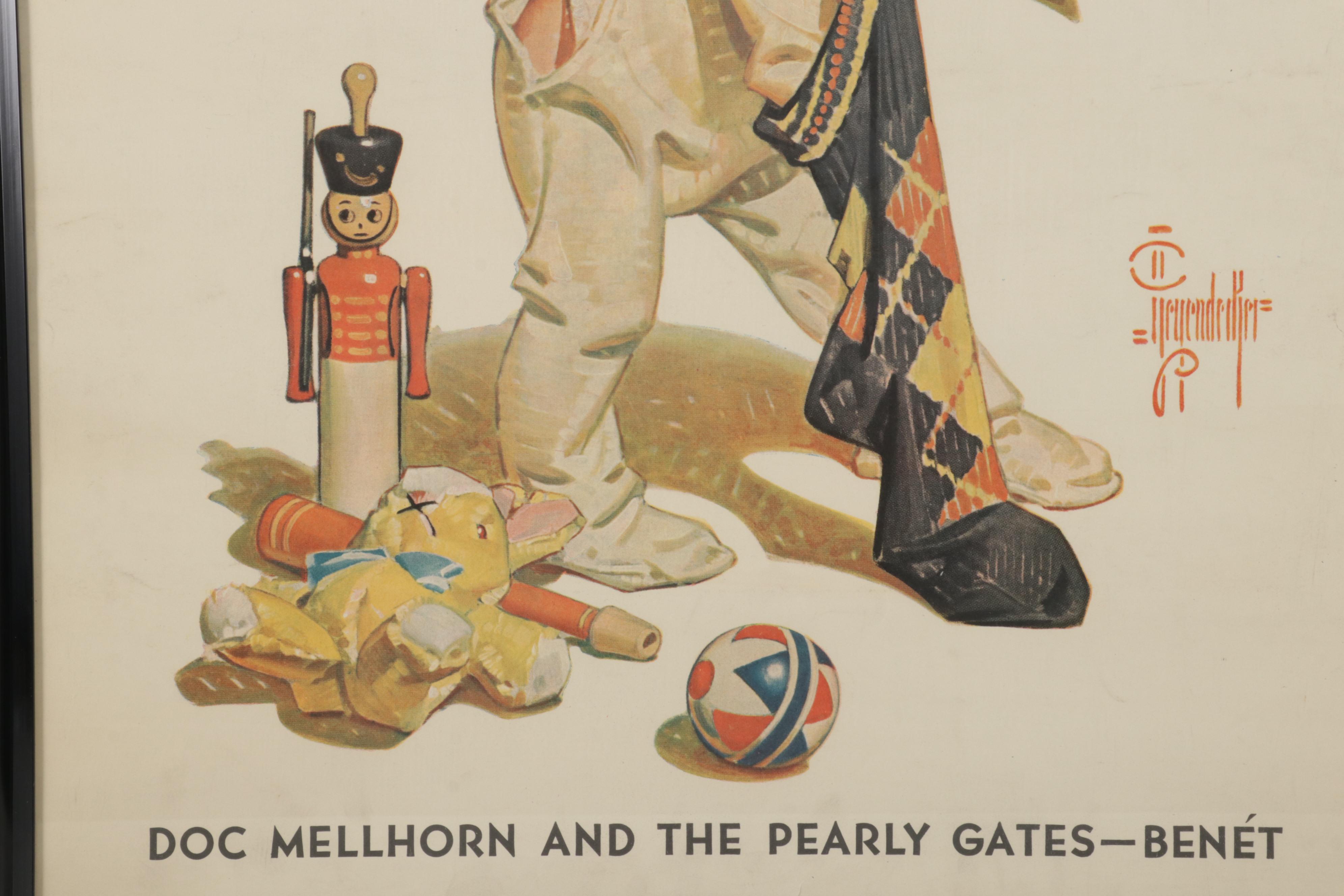 Offset Lithograph After J. C. Leyendecker of "The Saturday Evening Post" Cover