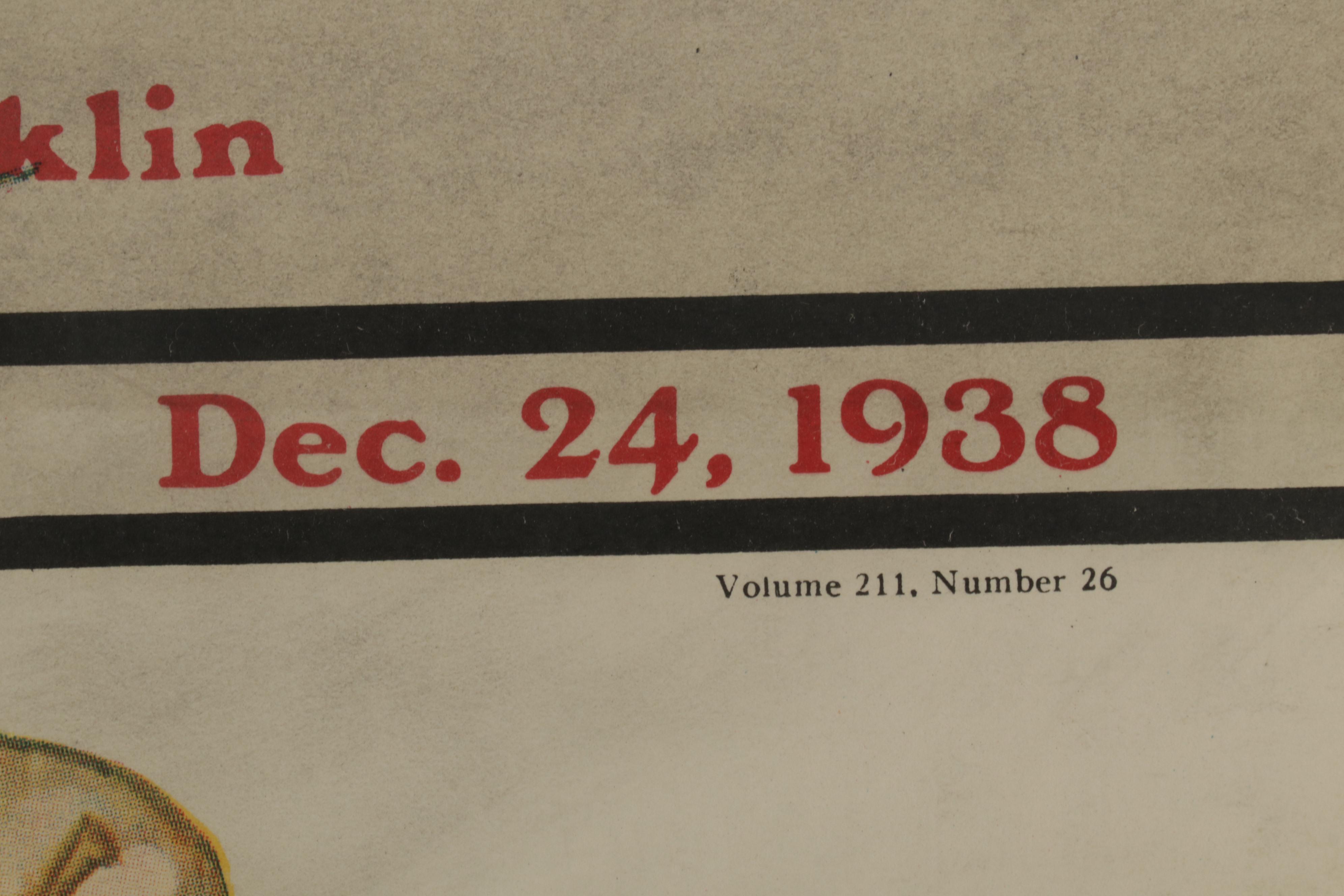 Offset Lithograph After J. C. Leyendecker of "The Saturday Evening Post" Cover