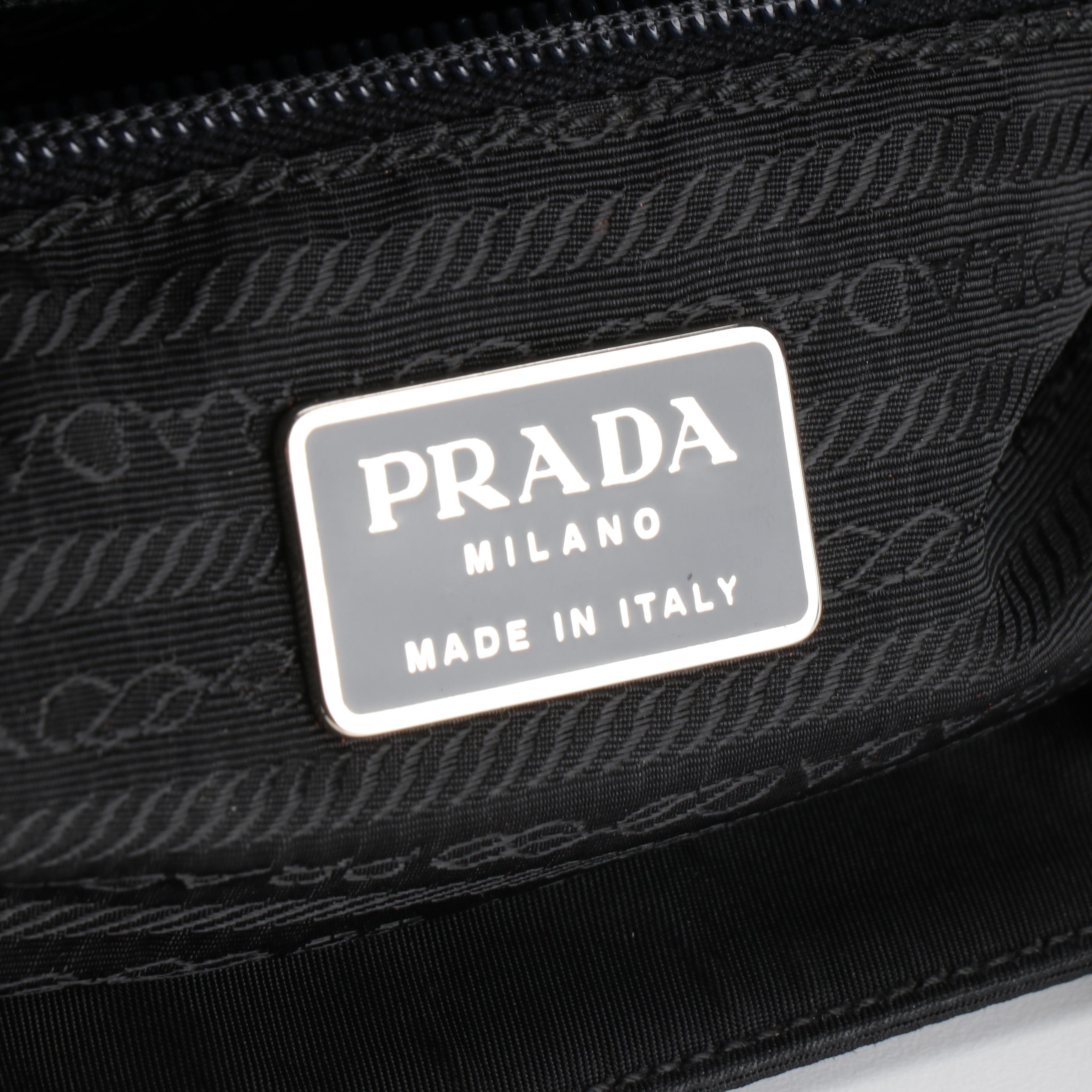 Prada Tote Bag in Black Tessuto Nylon