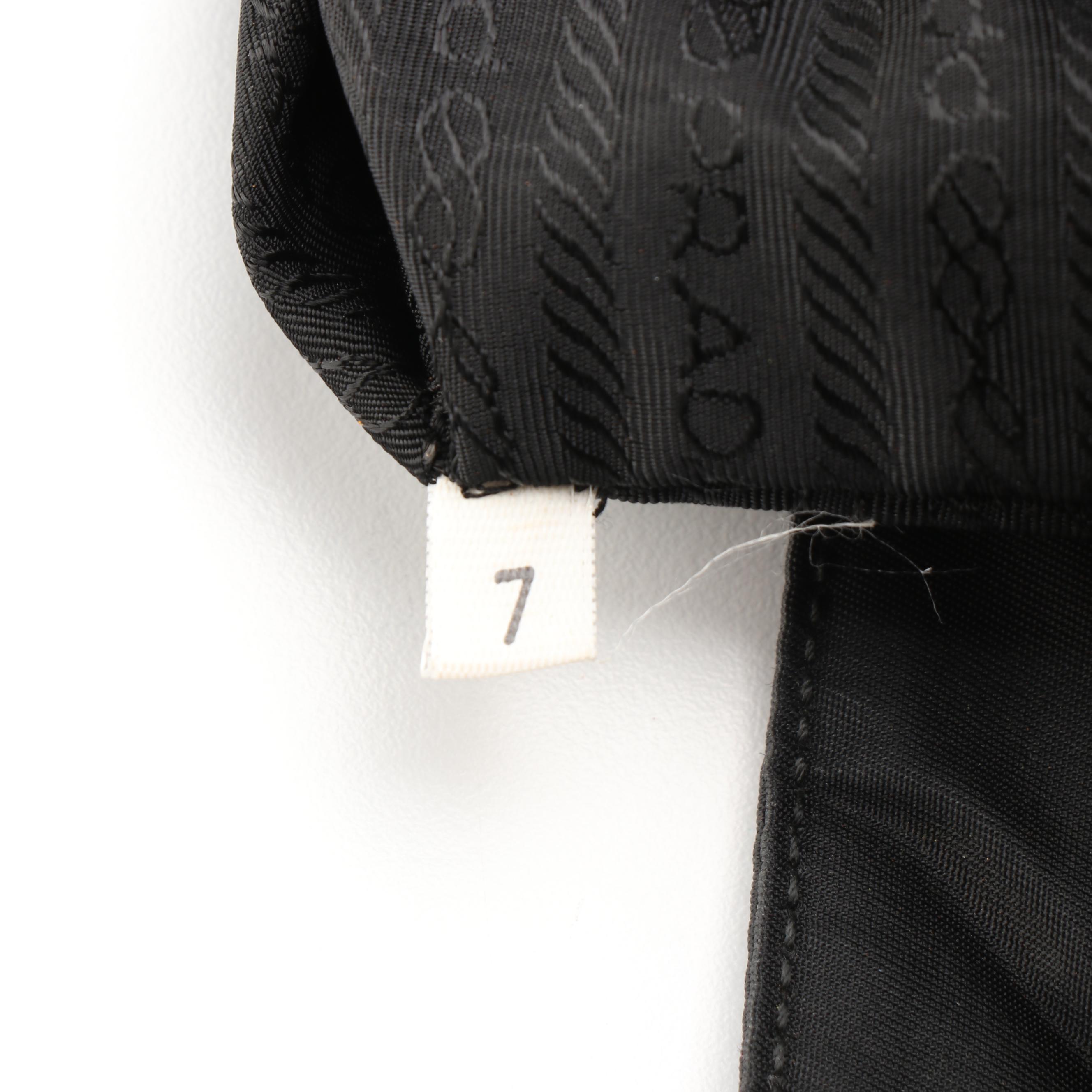 Prada Tote Bag in Black Tessuto Nylon