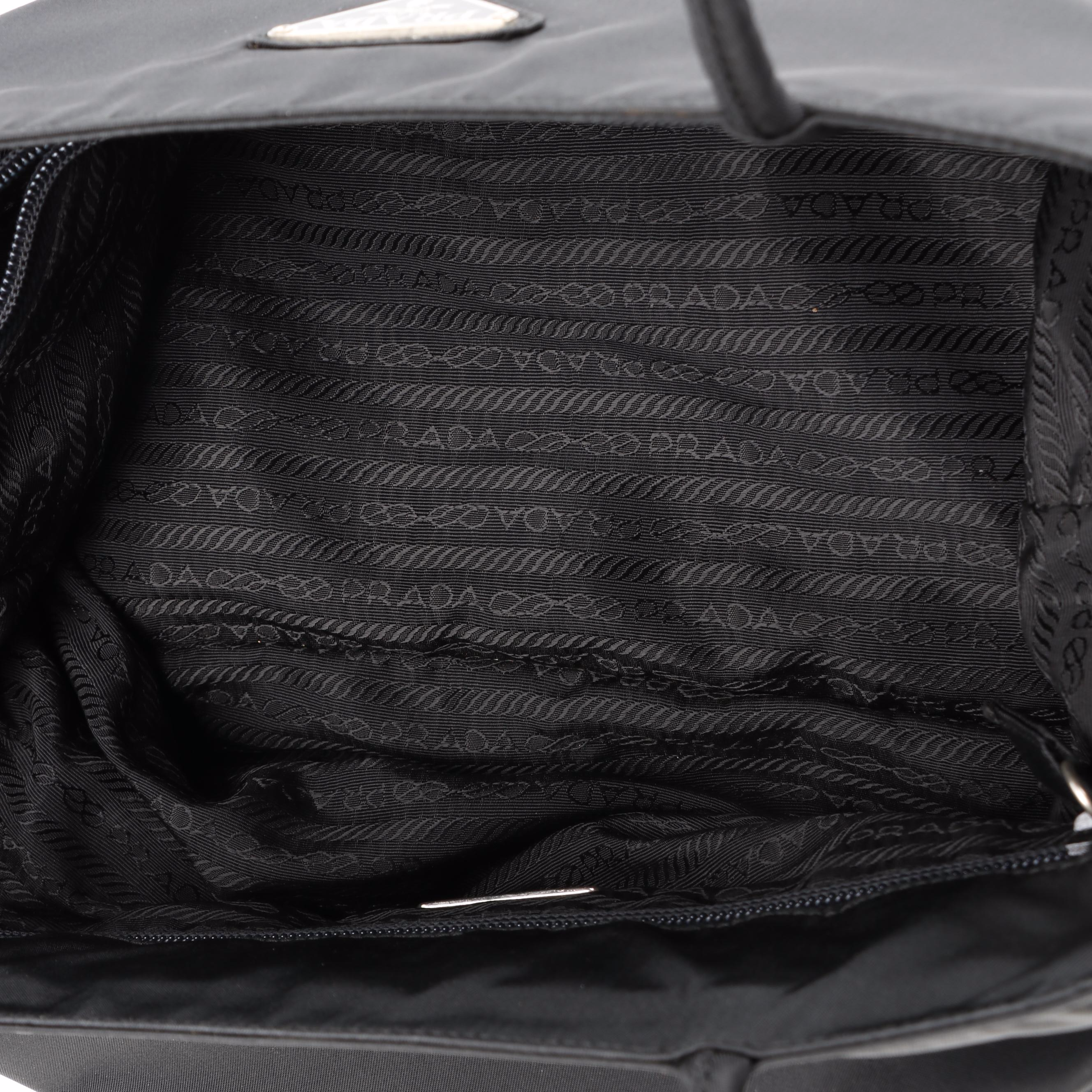 Prada Tote Bag in Black Tessuto Nylon