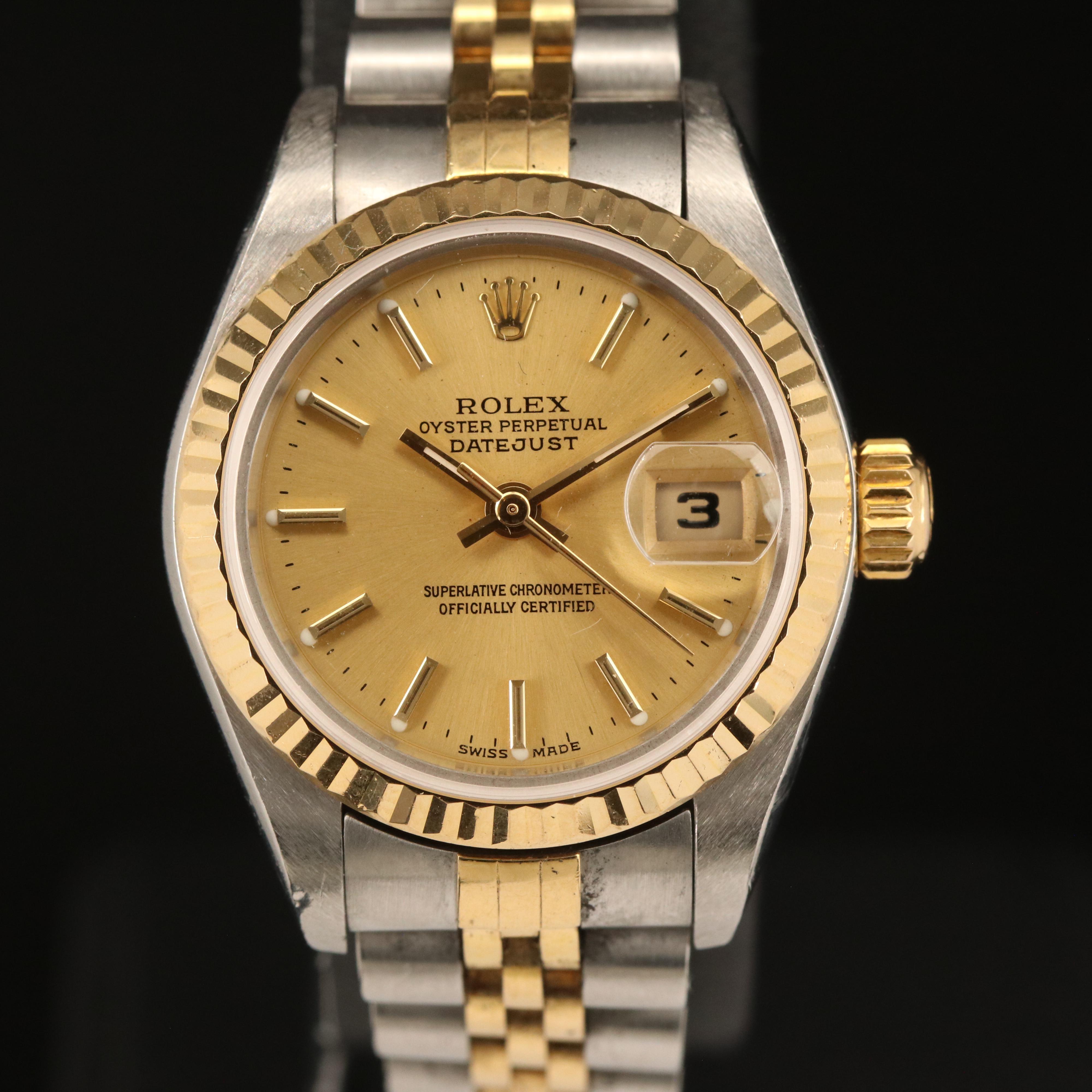 2003 Rolex Oyster Perpetual Datejust Watch