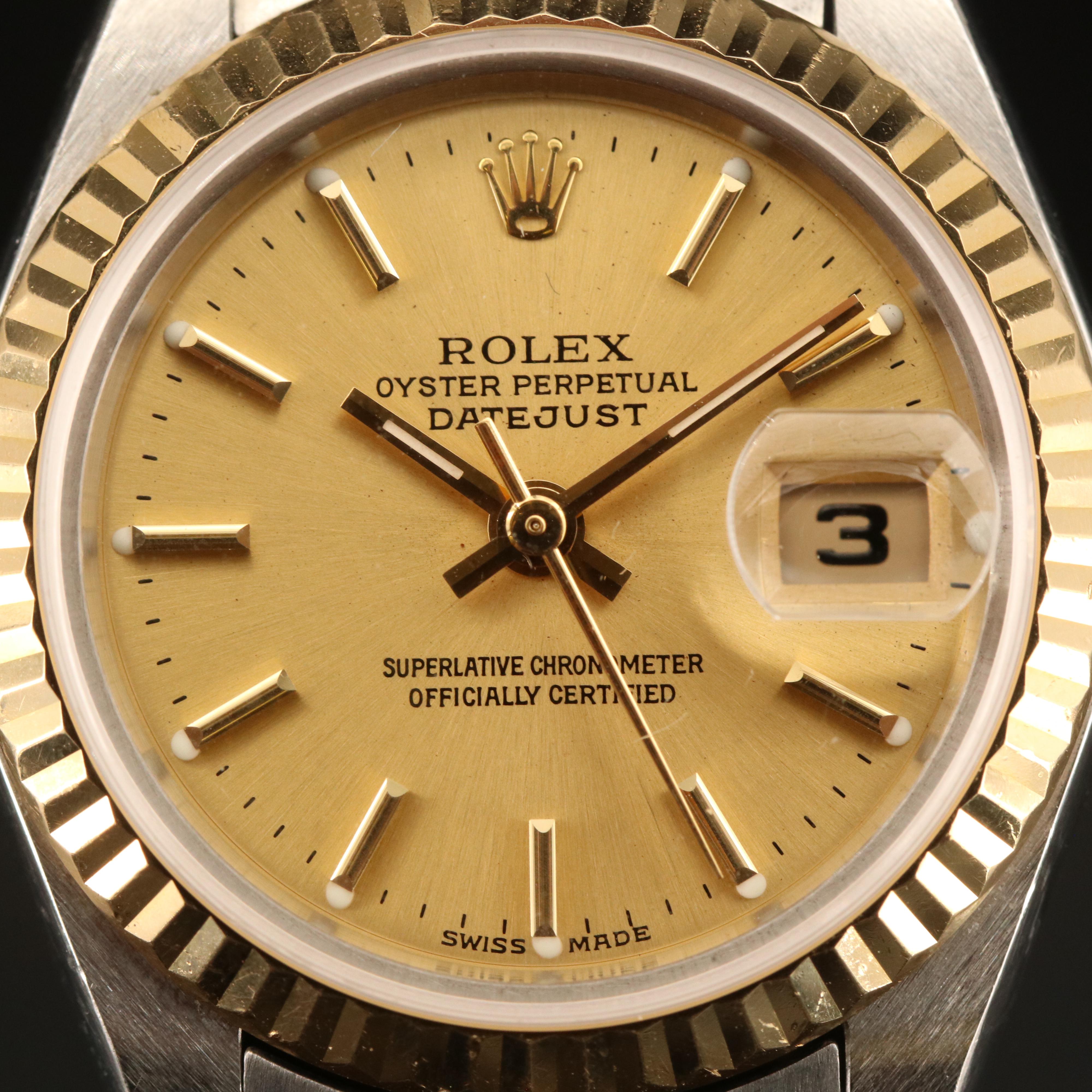 2003 Rolex Oyster Perpetual Datejust Watch