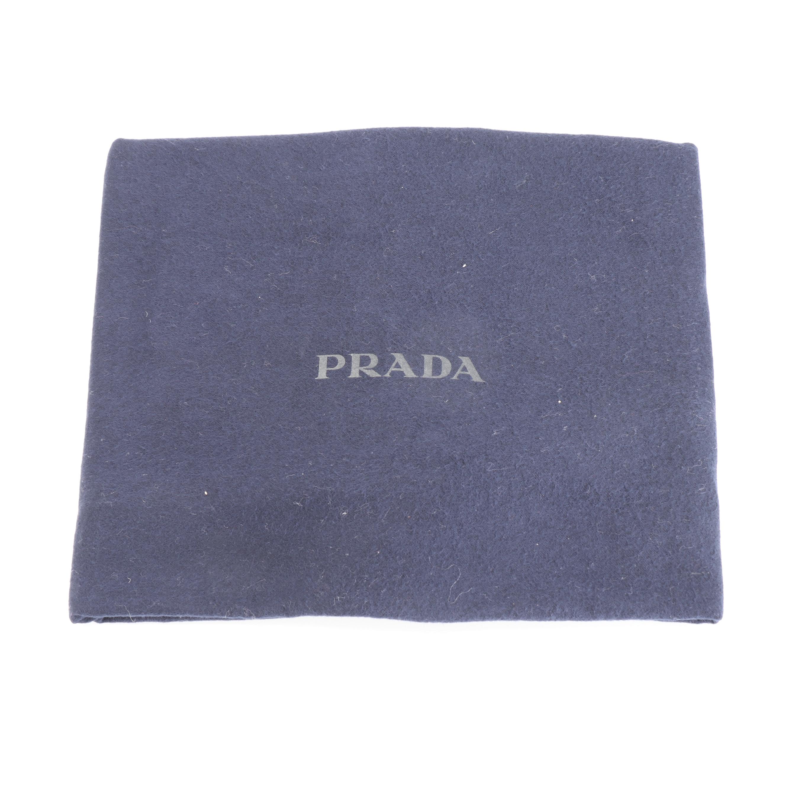 Prada Drawstring Rucksack in Black Tessuto Nylon