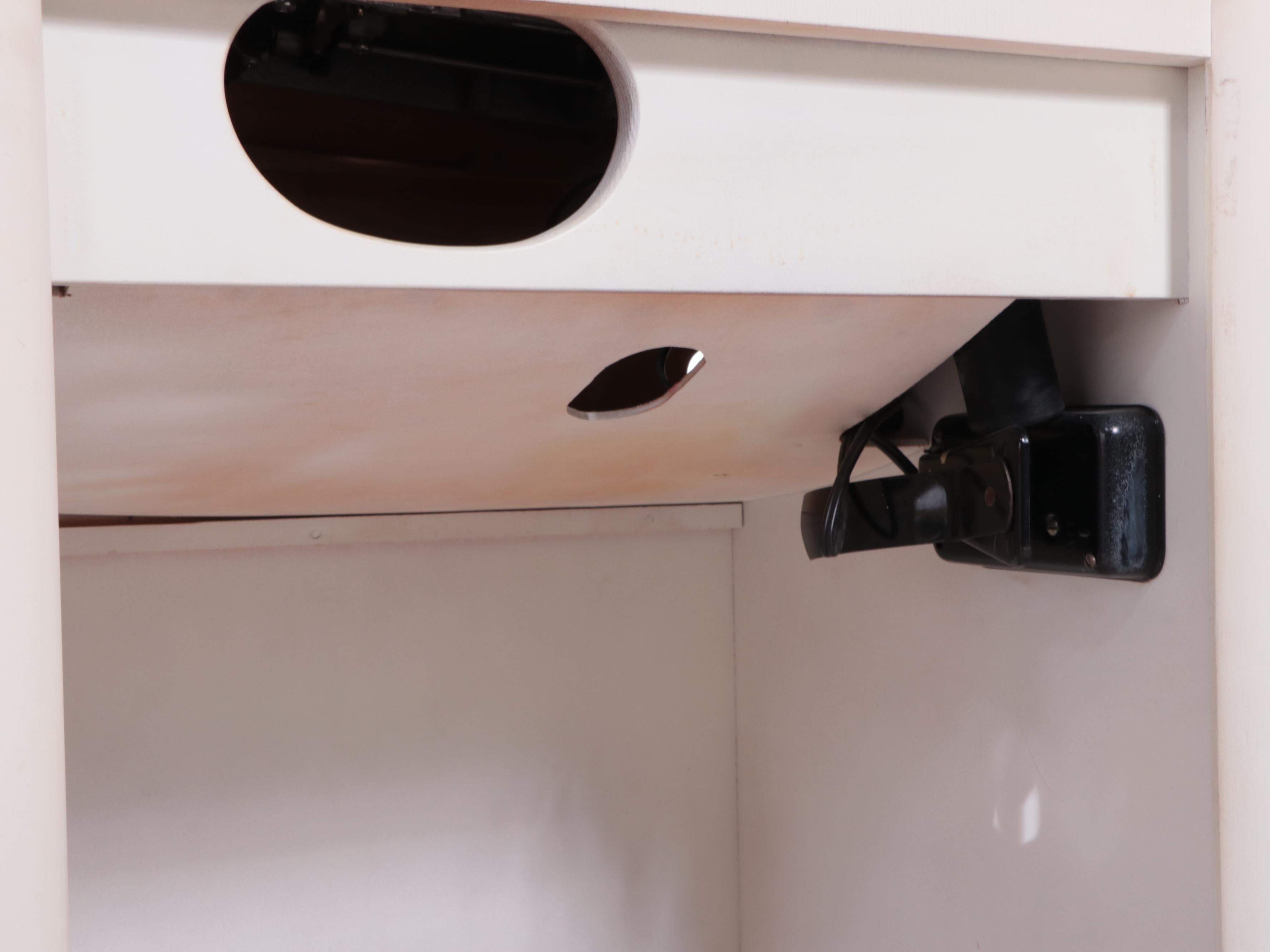 Riccar Model 7500 "Super-Stretch" Sewing Machine Cabinet