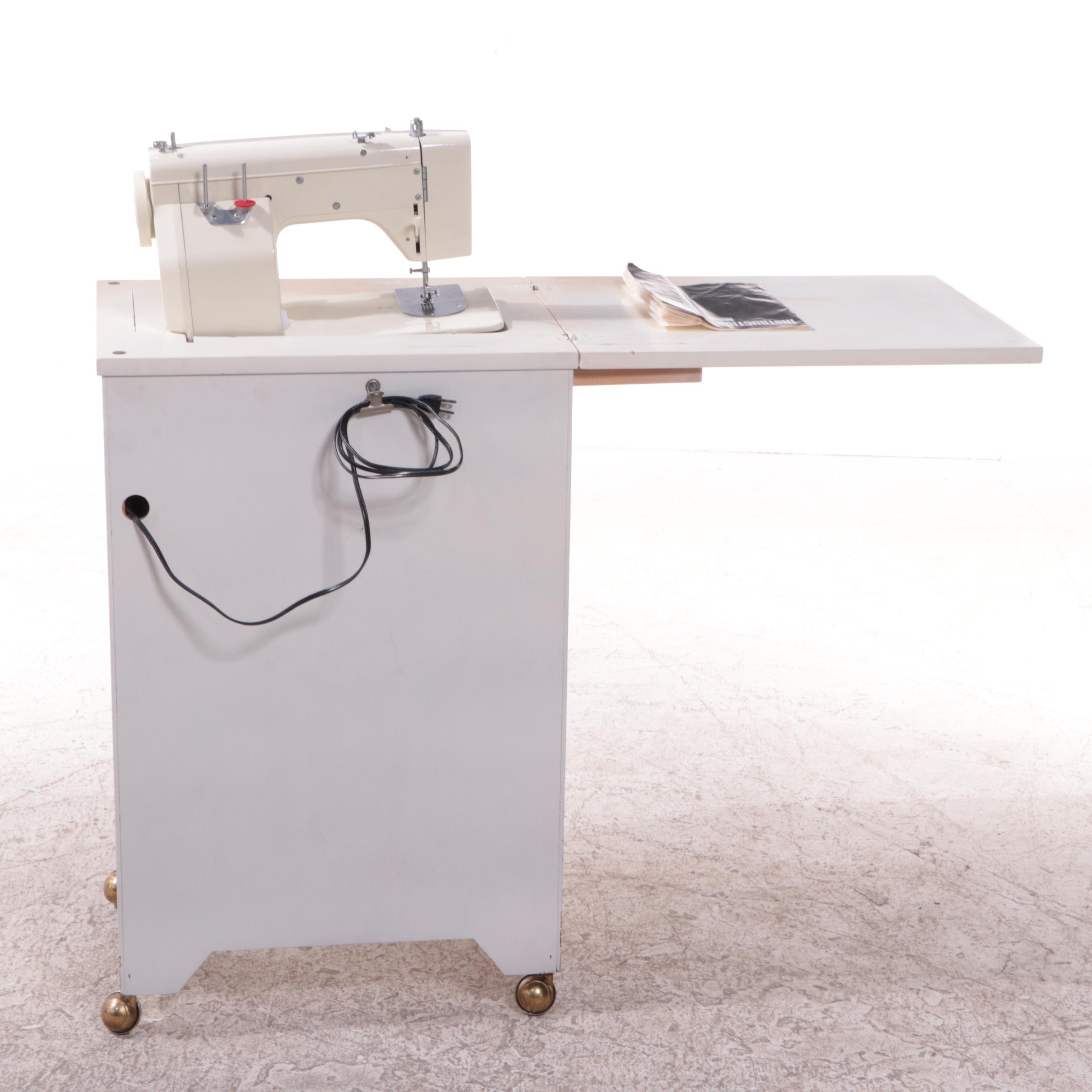 Riccar Model 7500 "Super-Stretch" Sewing Machine Cabinet