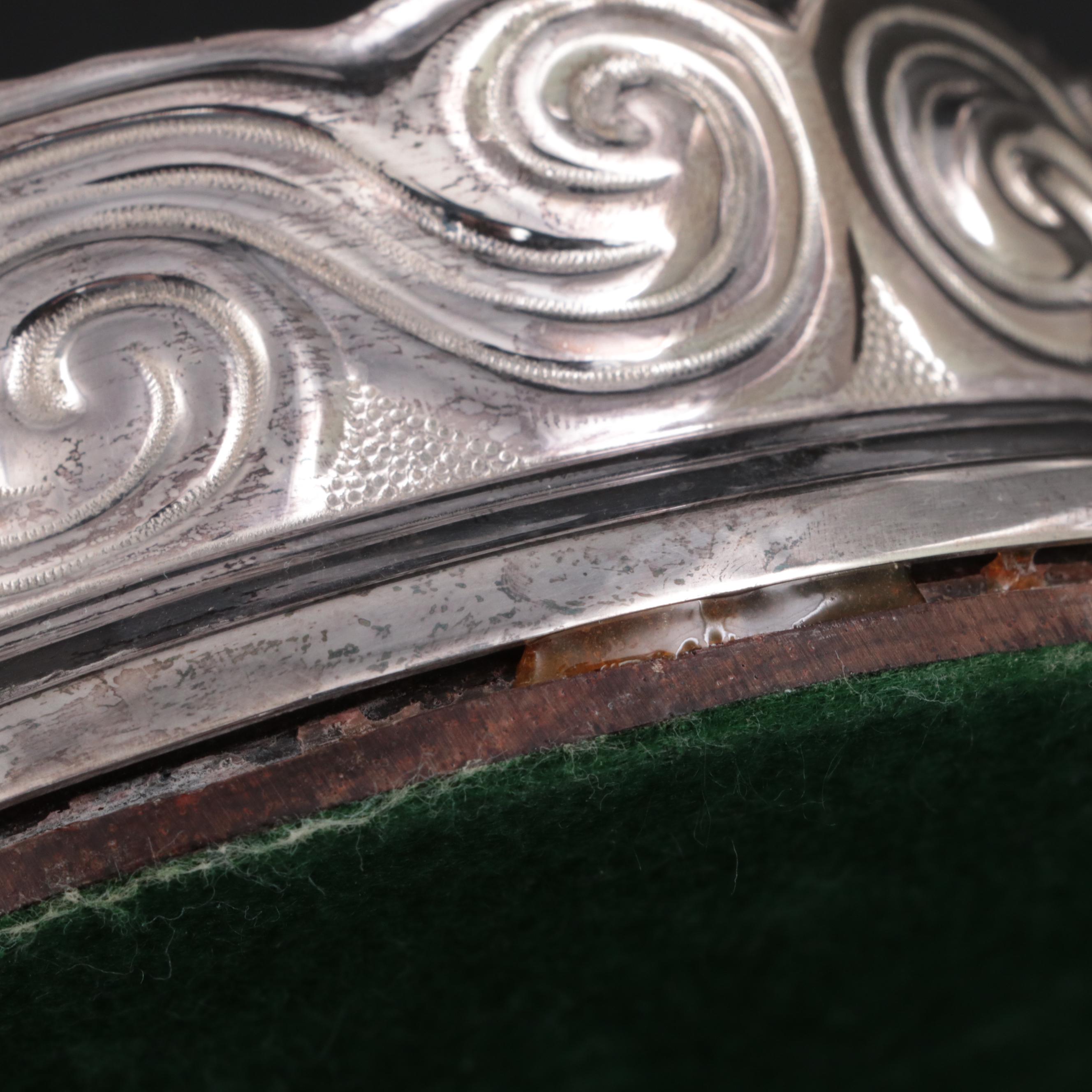 Tiffany & Co. Louis Comfort Tiffany Collection Silver Candlesticks and Coasters