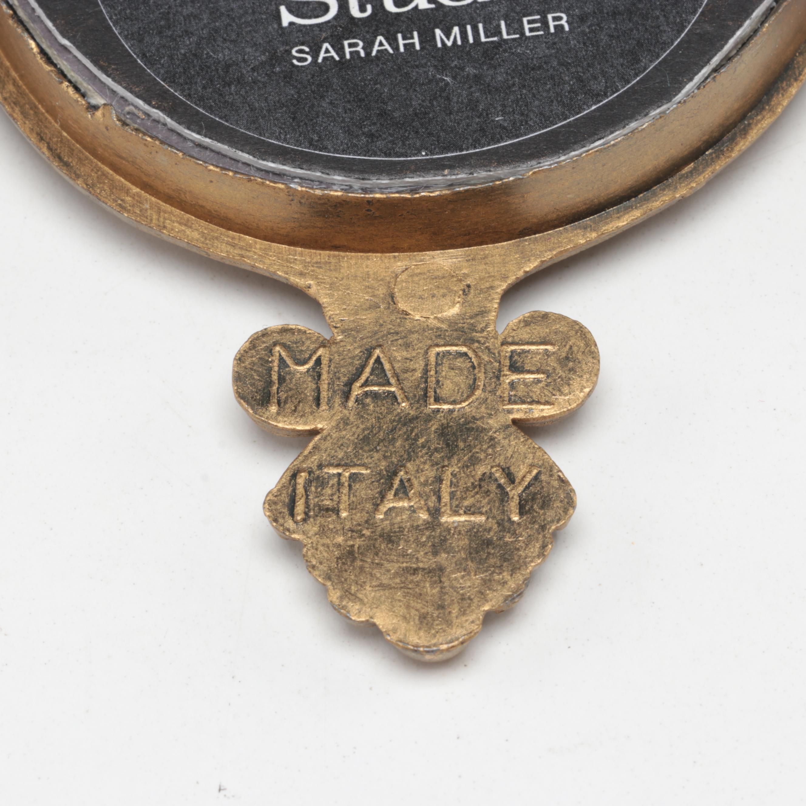 Sarah Miller Fiber Art Wall Hanging of Mystic Eye