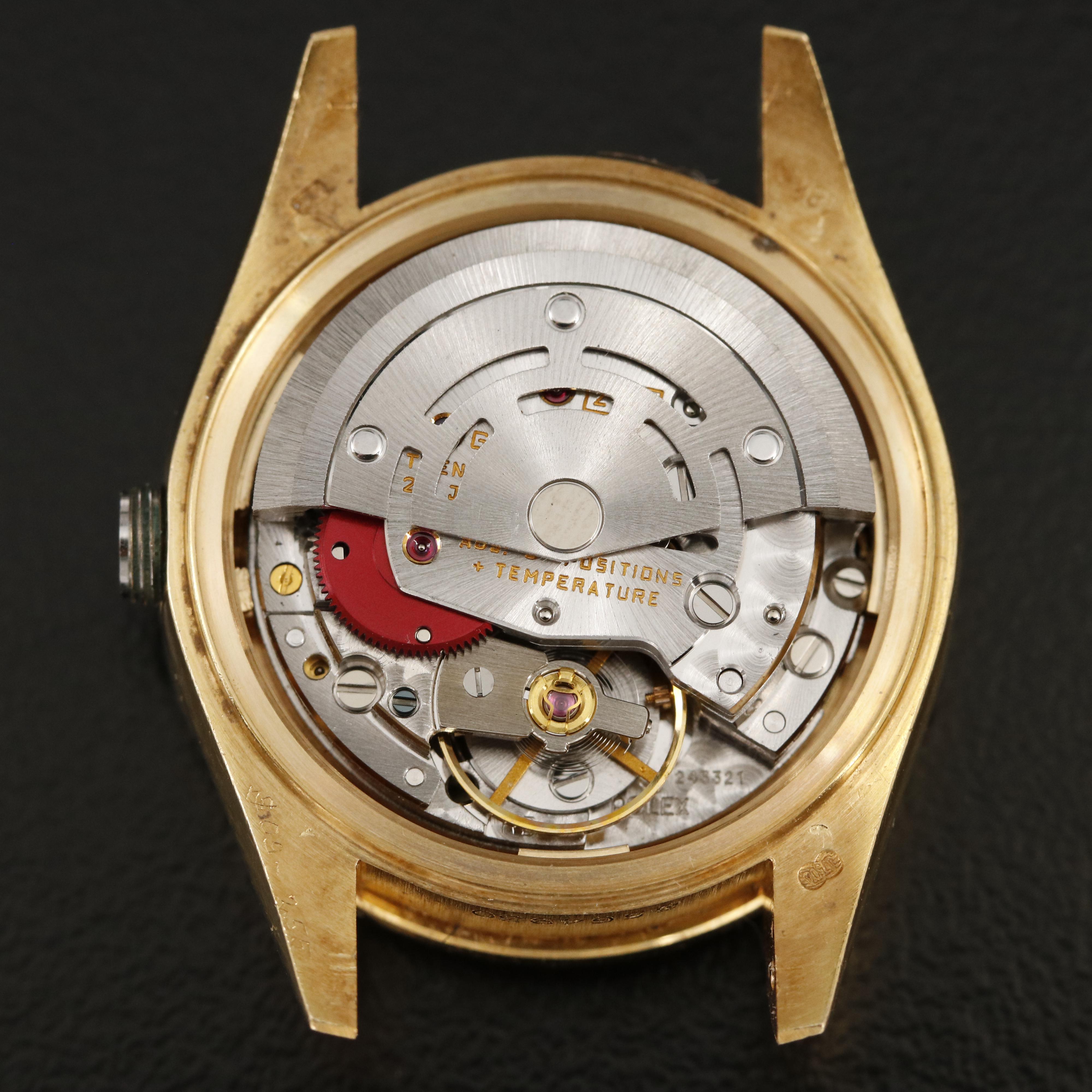 1984 Rolex Datejust Diamond Bezel Watch with President Band