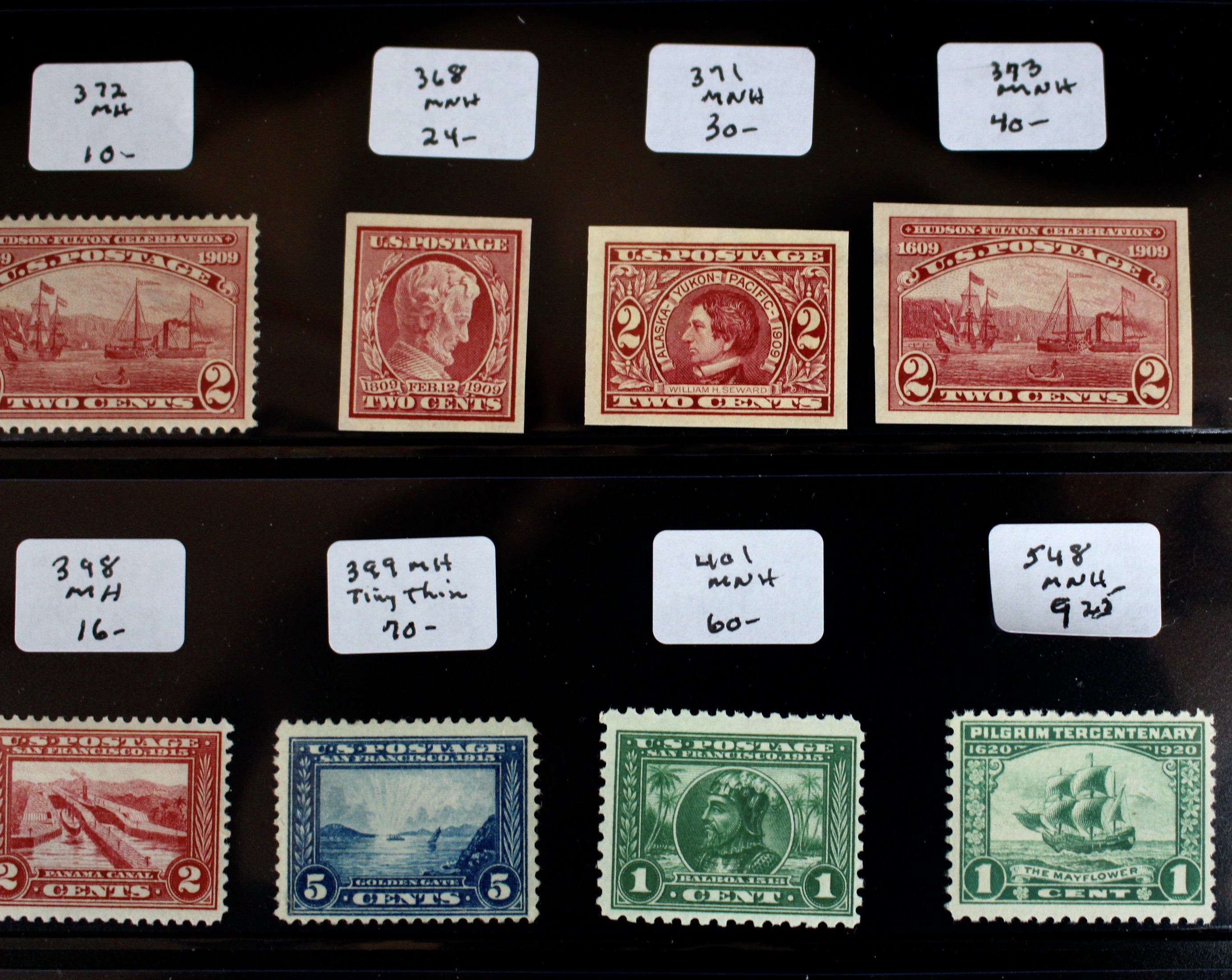 Twenty-three Early U.S. Stamps Including Scott# 393