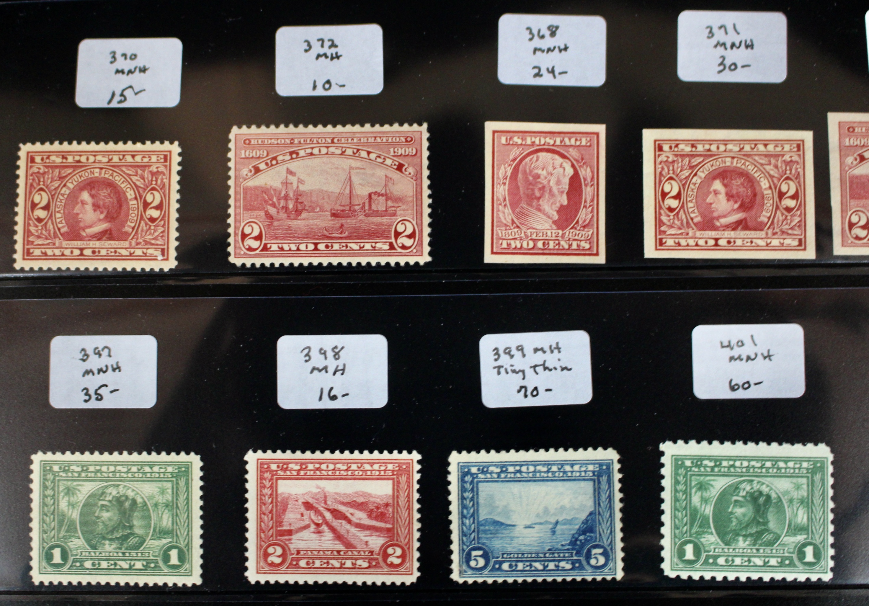 Twenty-three Early U.S. Stamps Including Scott# 393