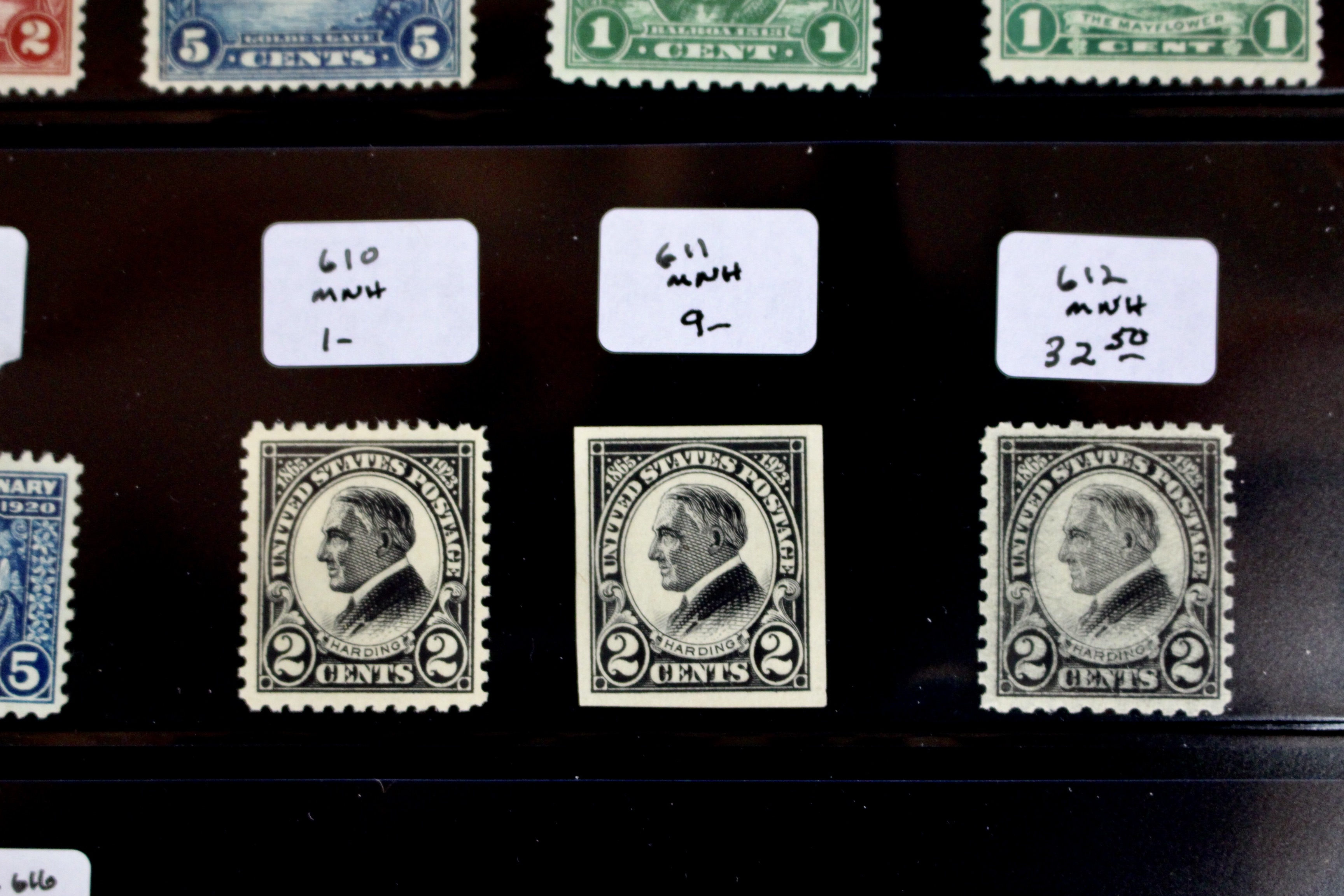 Twenty-three Early U.S. Stamps Including Scott# 393