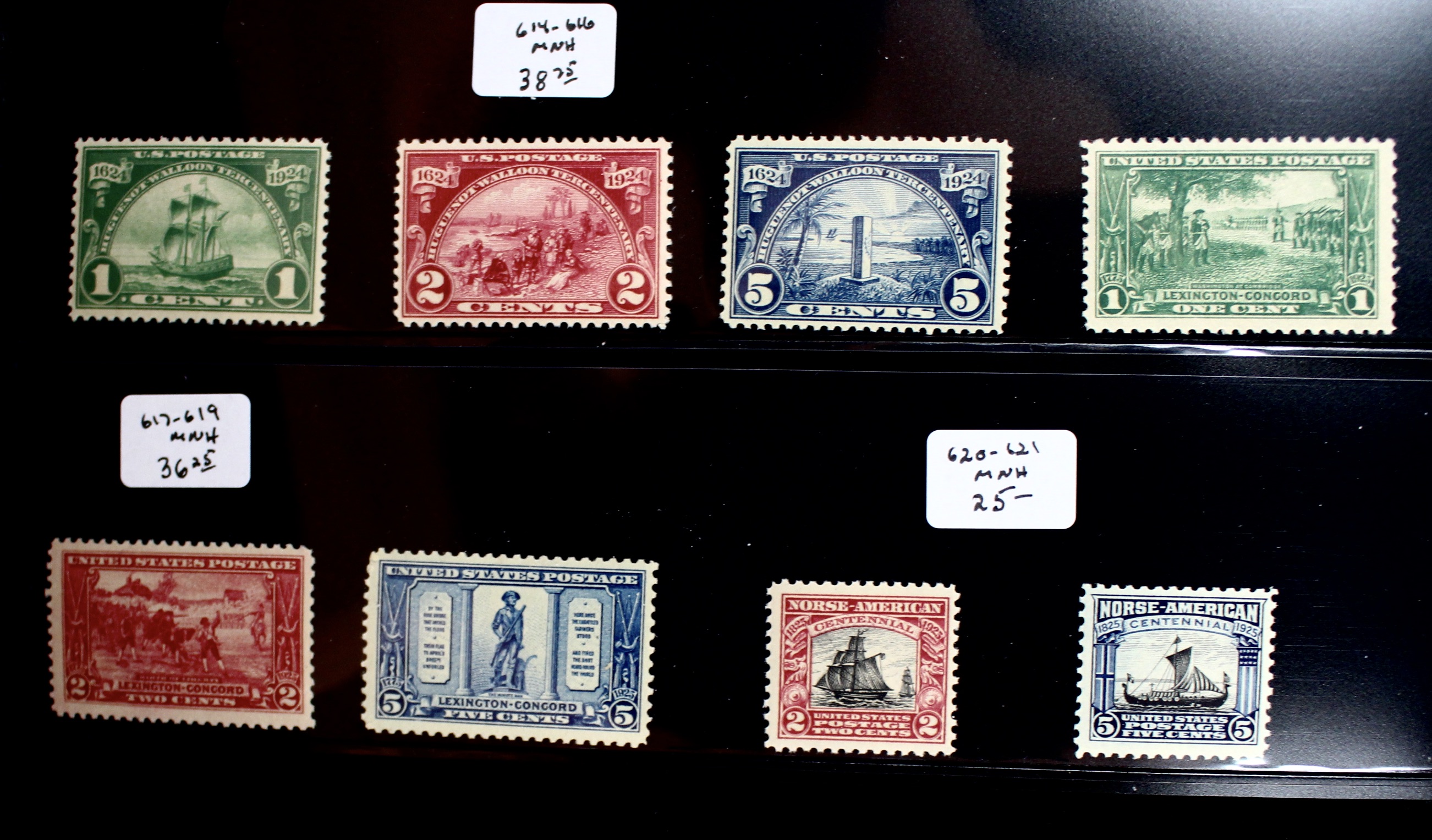 Twenty-three Early U.S. Stamps Including Scott# 393
