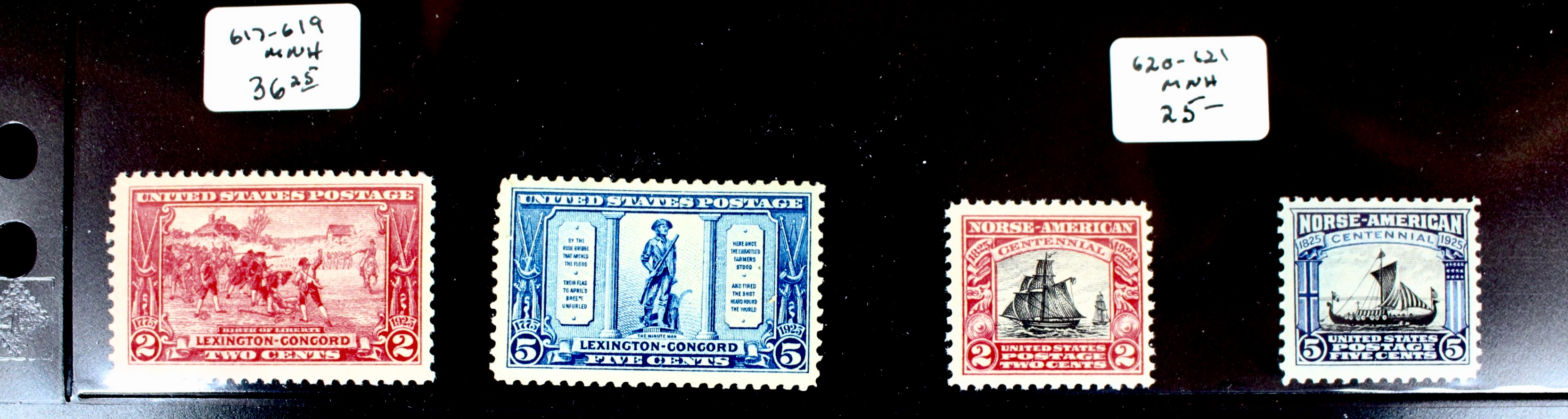 Twenty-three Early U.S. Stamps Including Scott# 393