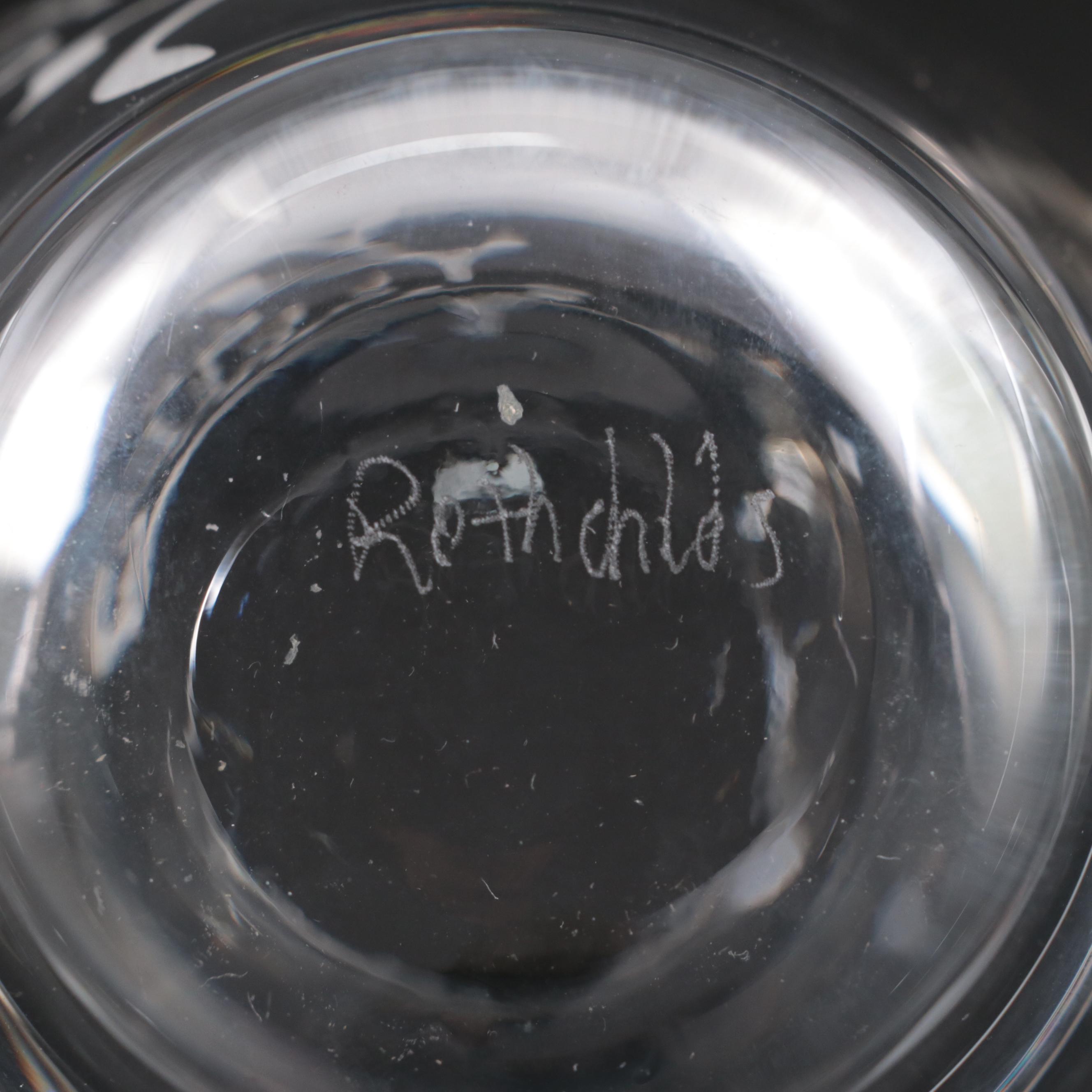 Hebrew Ceremonial Glass Vase and Silver Plate Blessing Cup