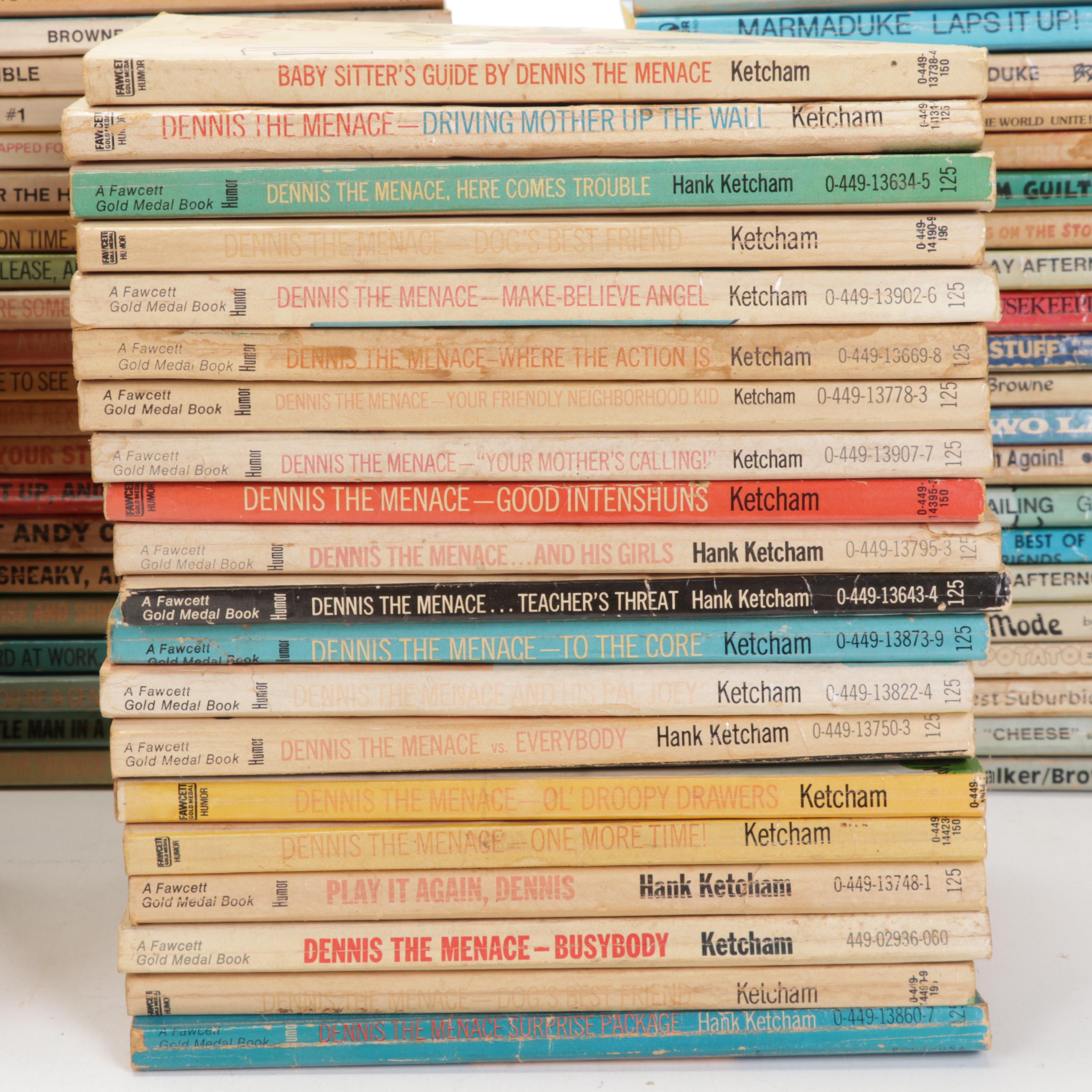 Sunday Funnies Pocket Books & Comics Feat. "Peanuts", "Dennis the Menace" & More