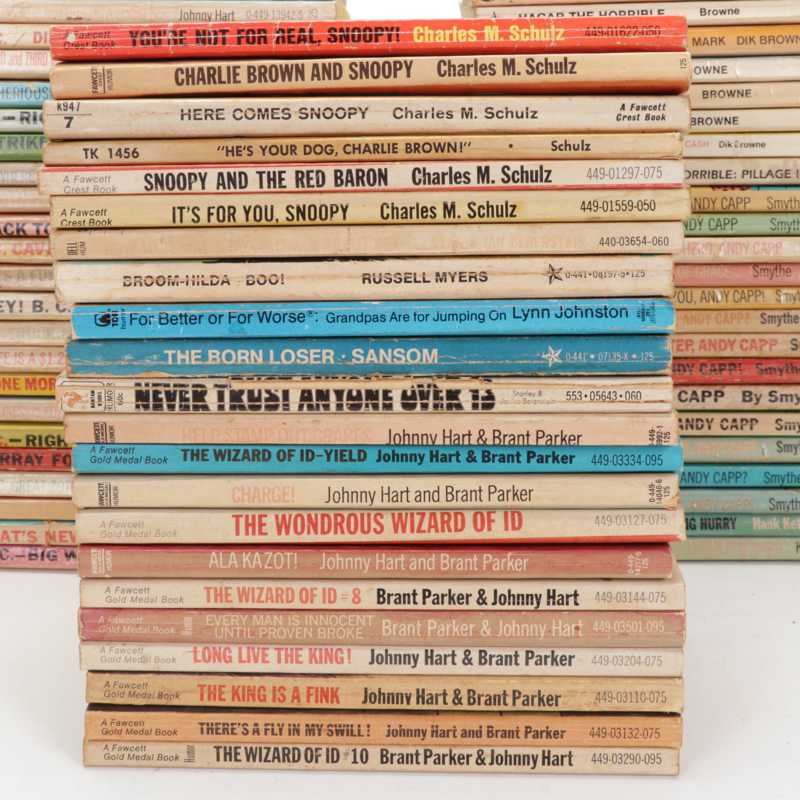 Sunday Funnies Pocket Books & Comics Feat. "Peanuts", "Dennis the Menace" & More