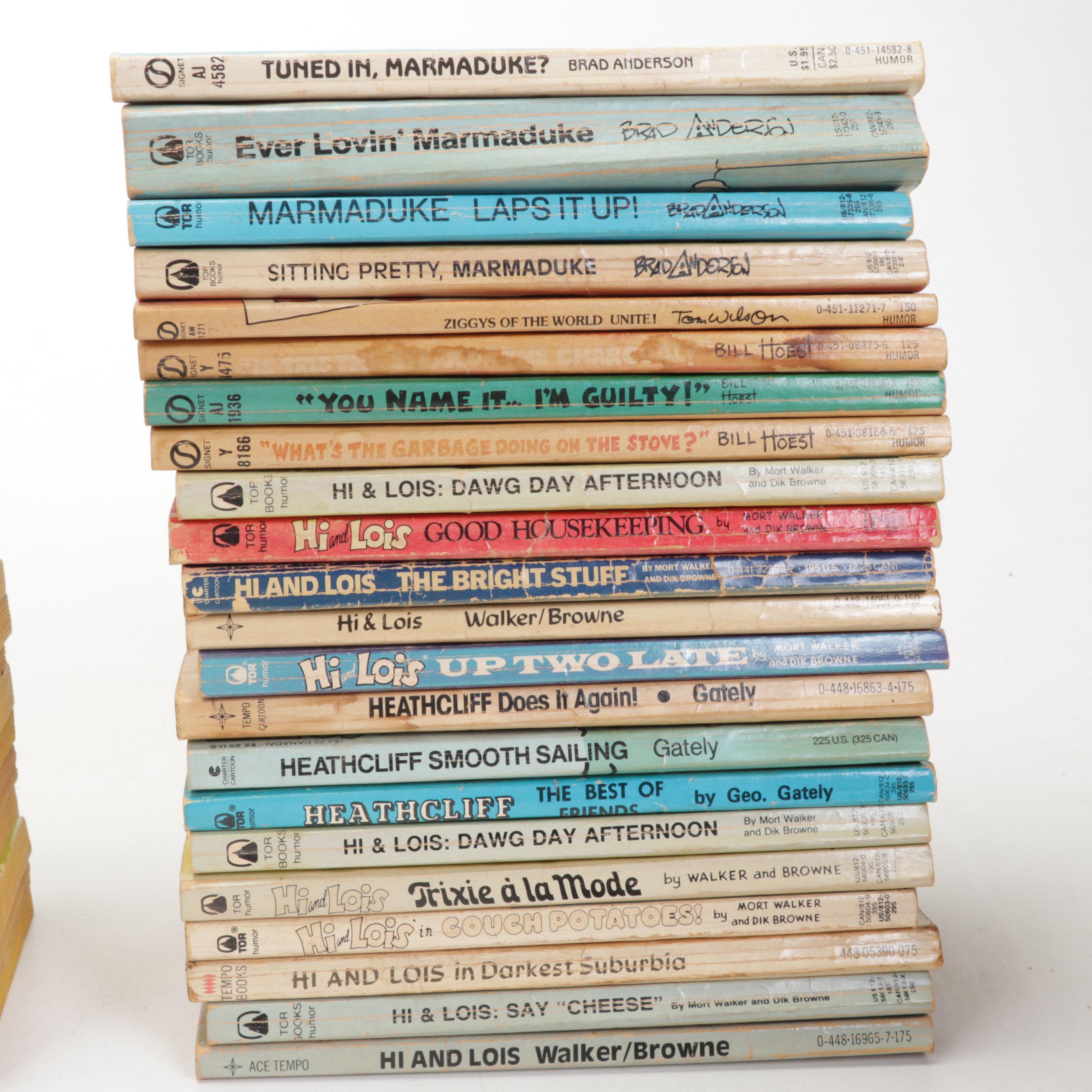 Sunday Funnies Pocket Books & Comics Feat. "Peanuts", "Dennis the Menace" & More