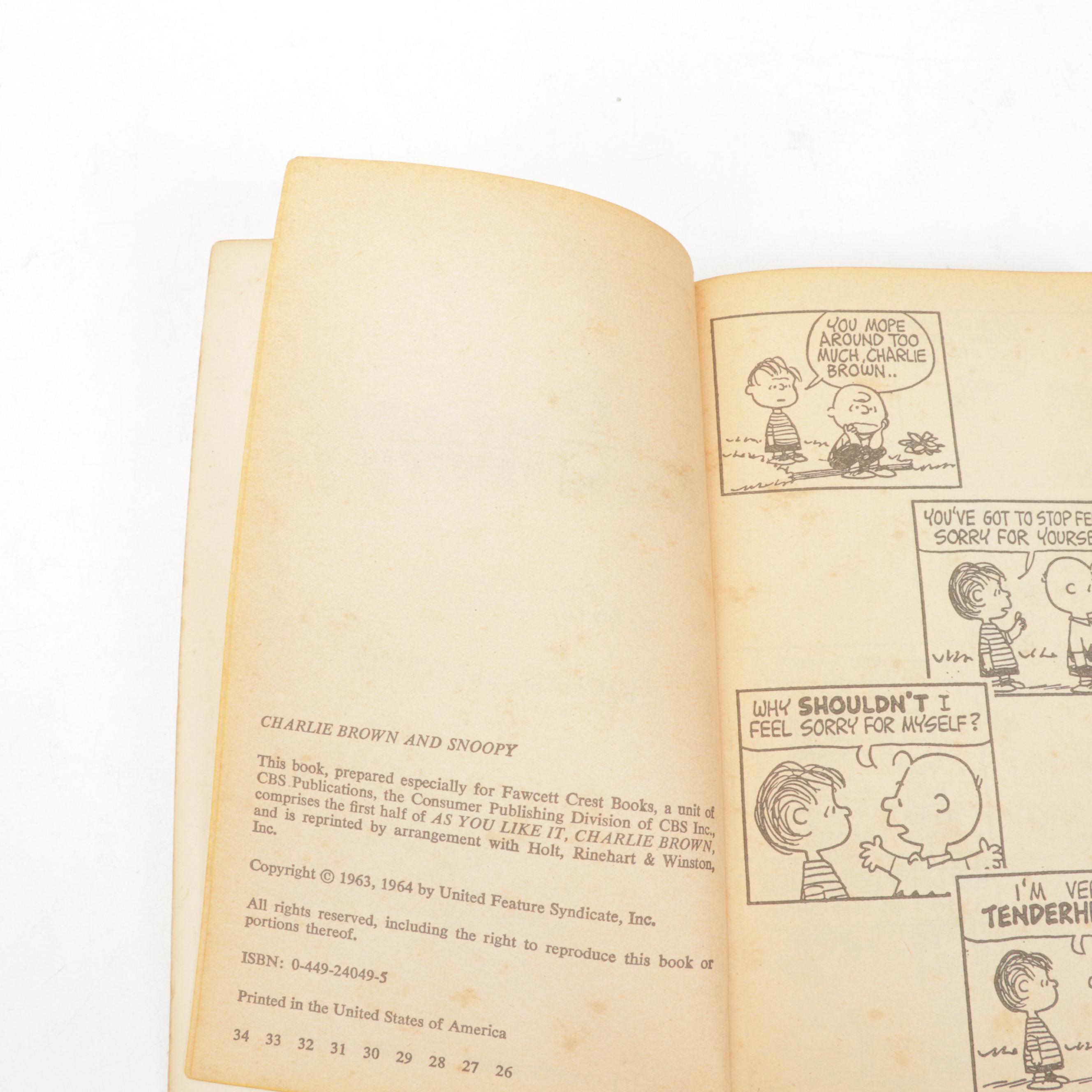 Sunday Funnies Pocket Books & Comics Feat. "Peanuts", "Dennis the Menace" & More