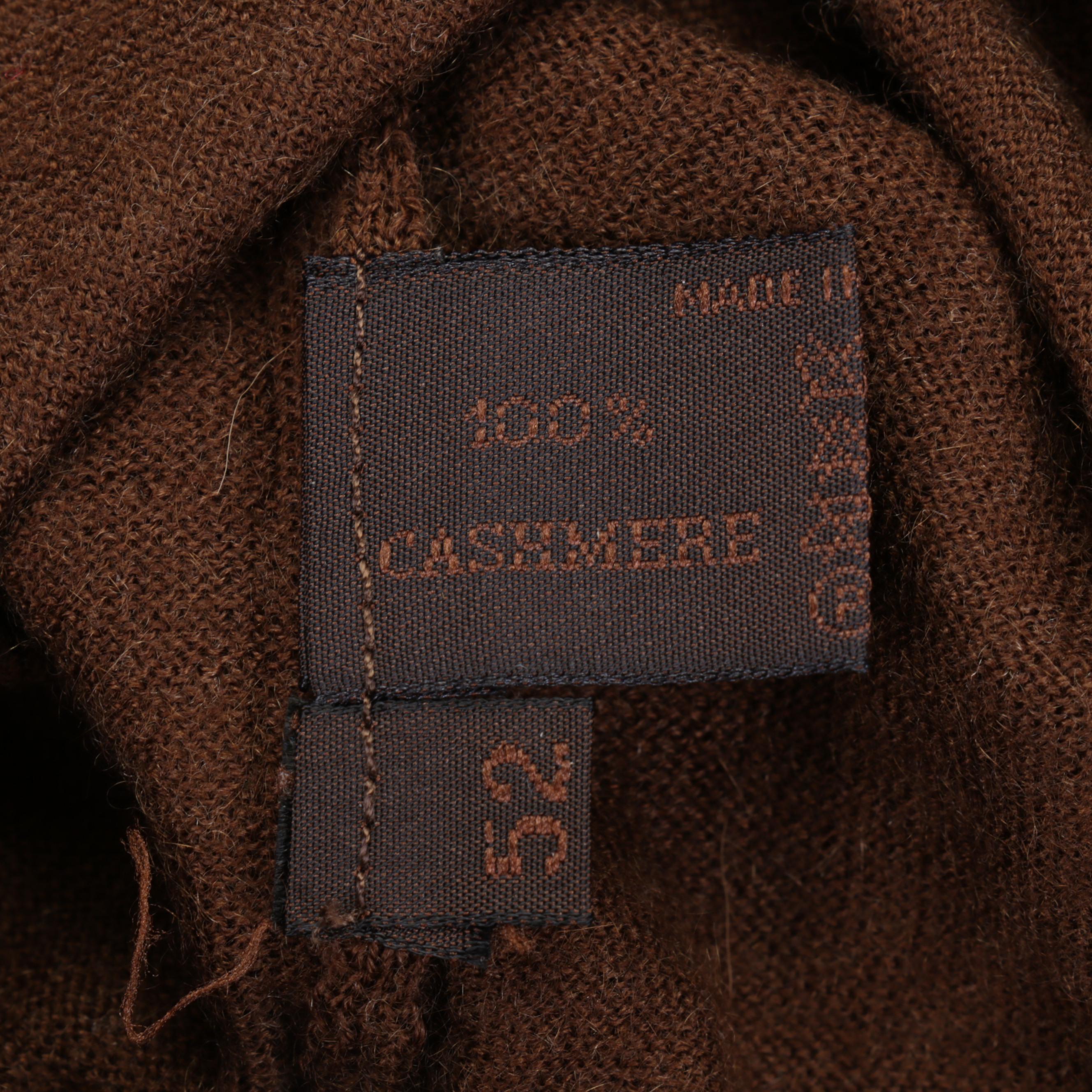 Men's Prada Lace-Up Shoes and Brown Cashmere Turtleneck Sweater