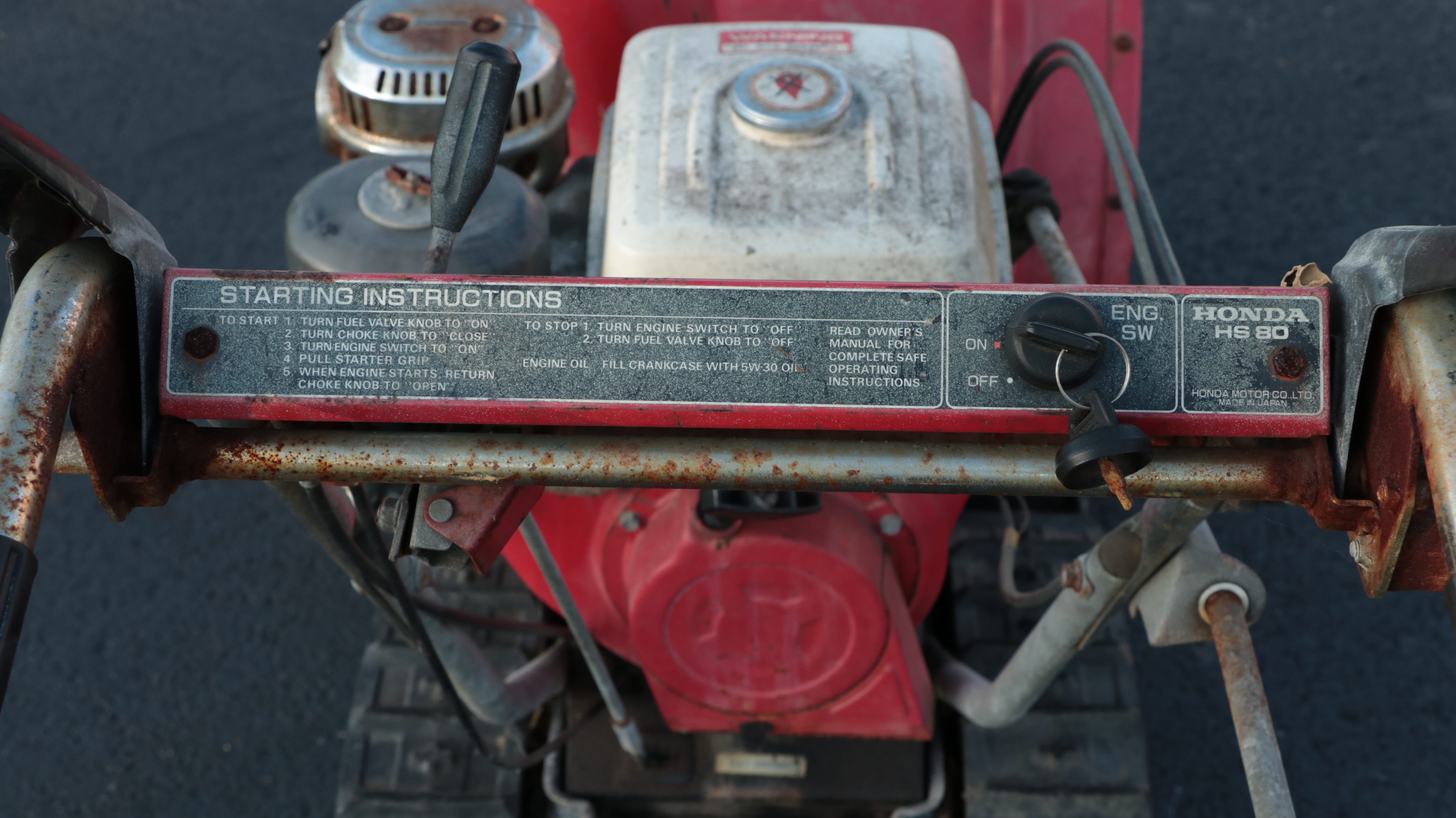 Honda HS80 Snowblower