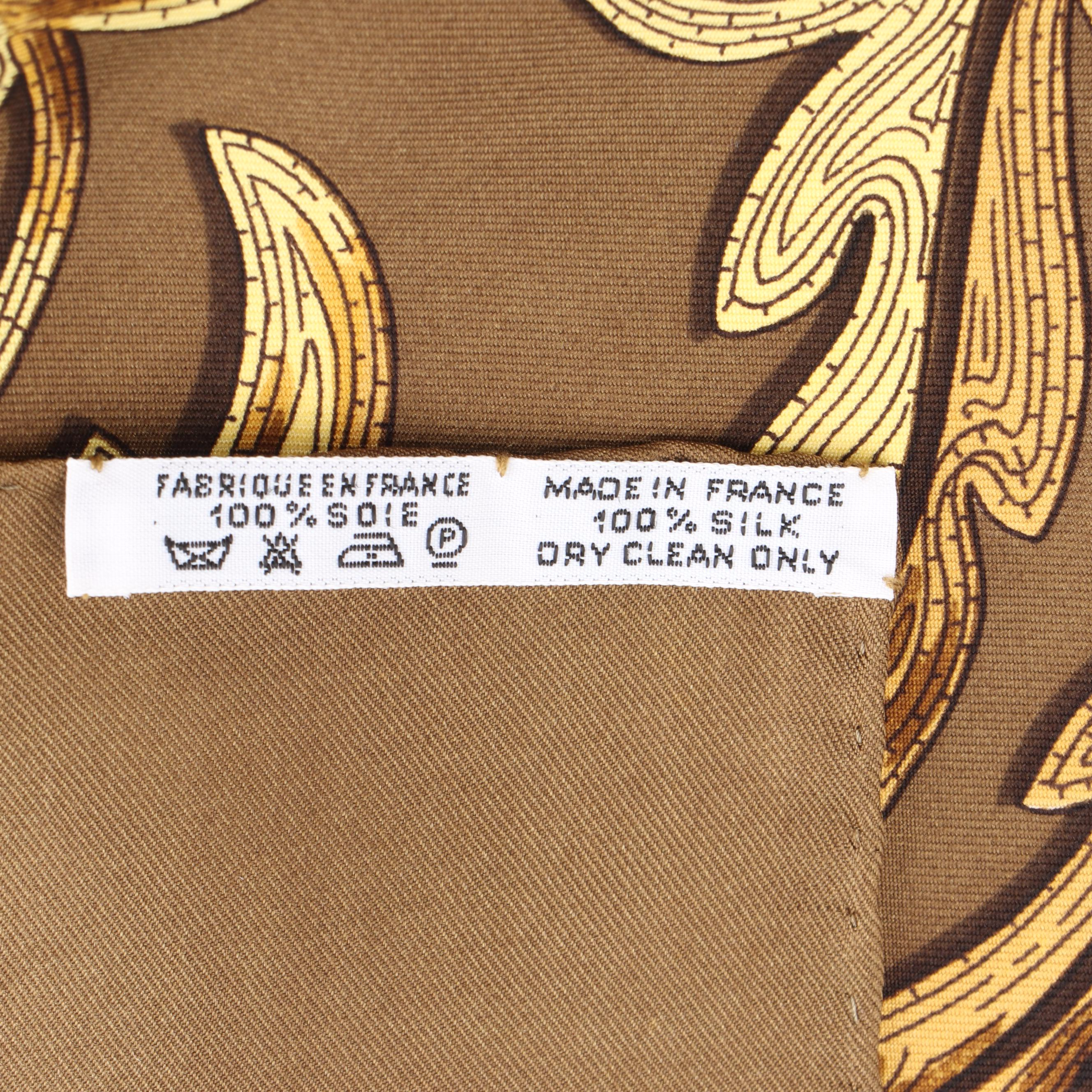 Hermès "Cheval Turc" Silk Twill Scarf