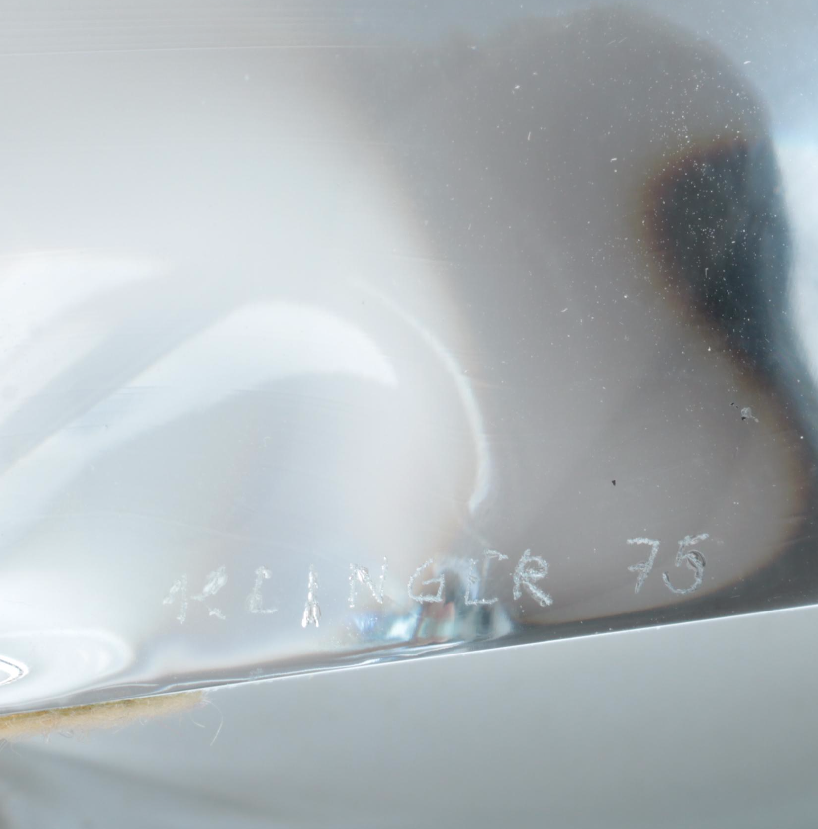 Miloslav Klinger for Železnobrodské Sklo Czech Art Glass Elephant Figurine 1975