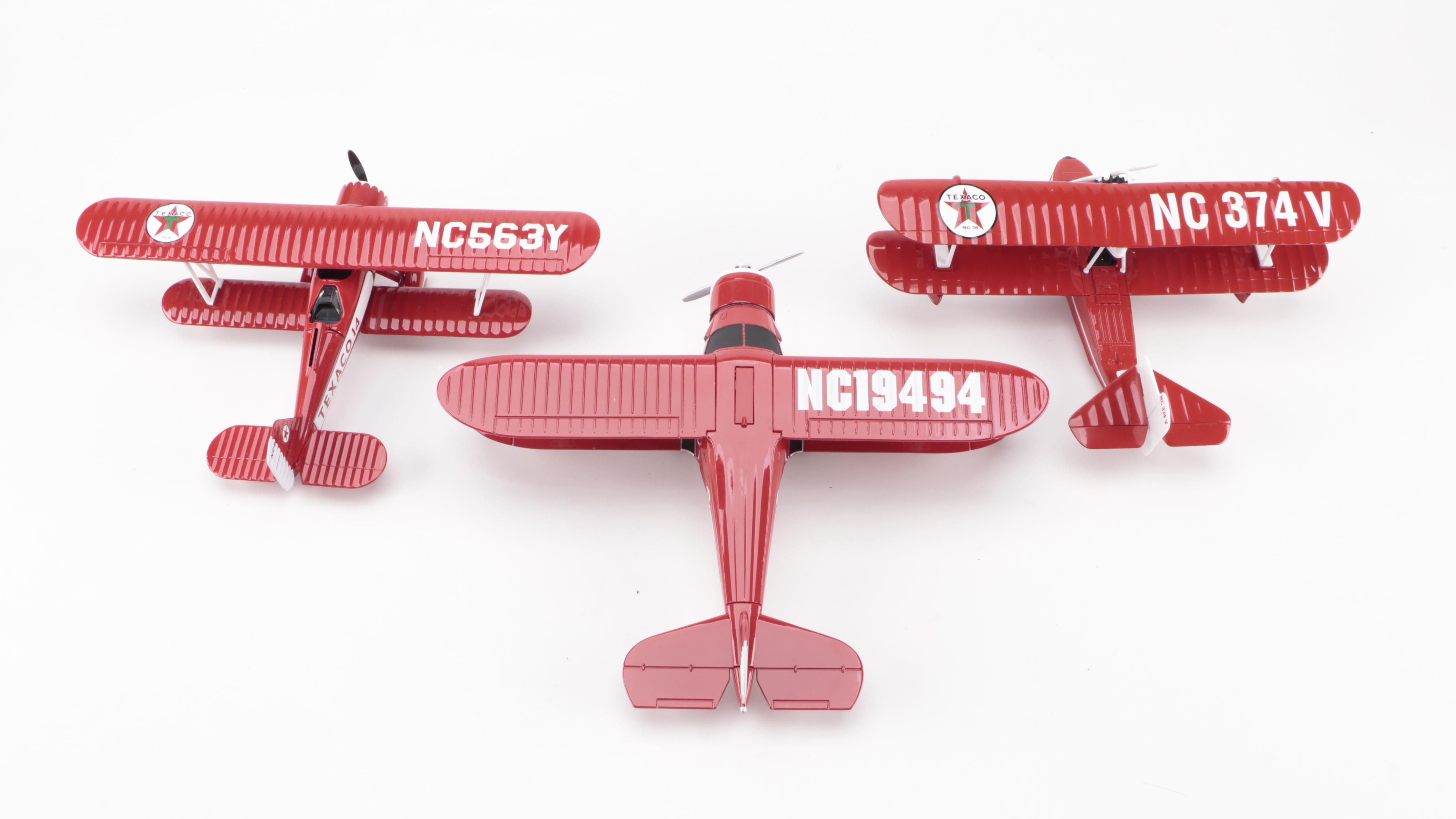 Ertl Collectibles "Wings of Texaco" Diecast Model Airplanes,