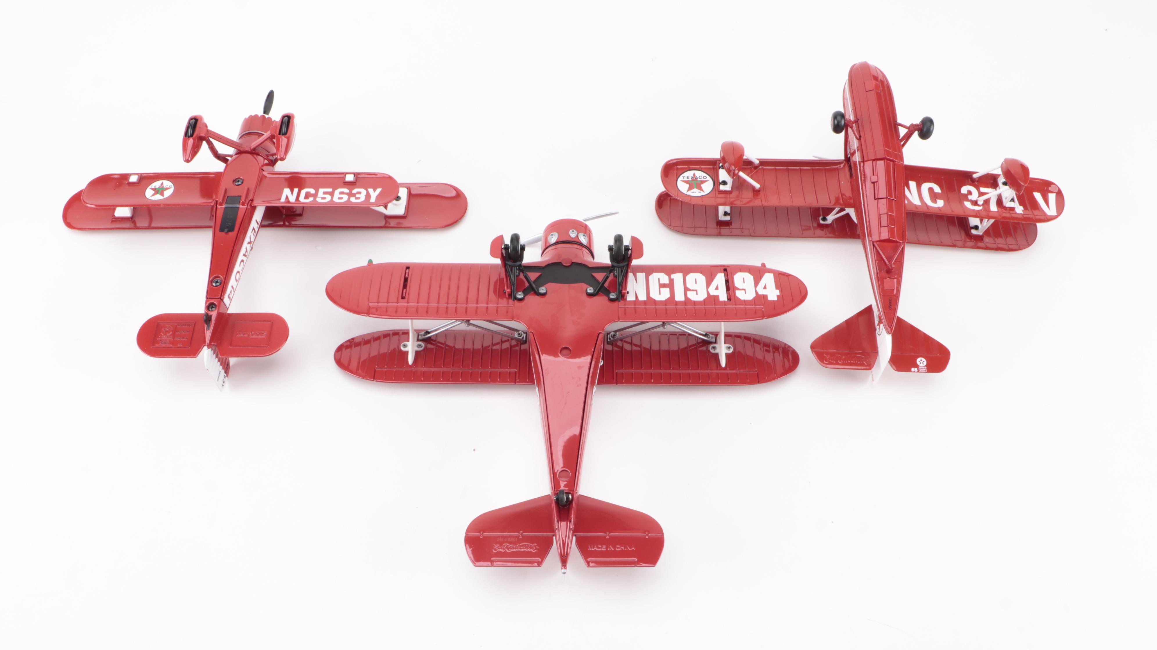 Ertl Collectibles "Wings of Texaco" Diecast Model Airplanes,