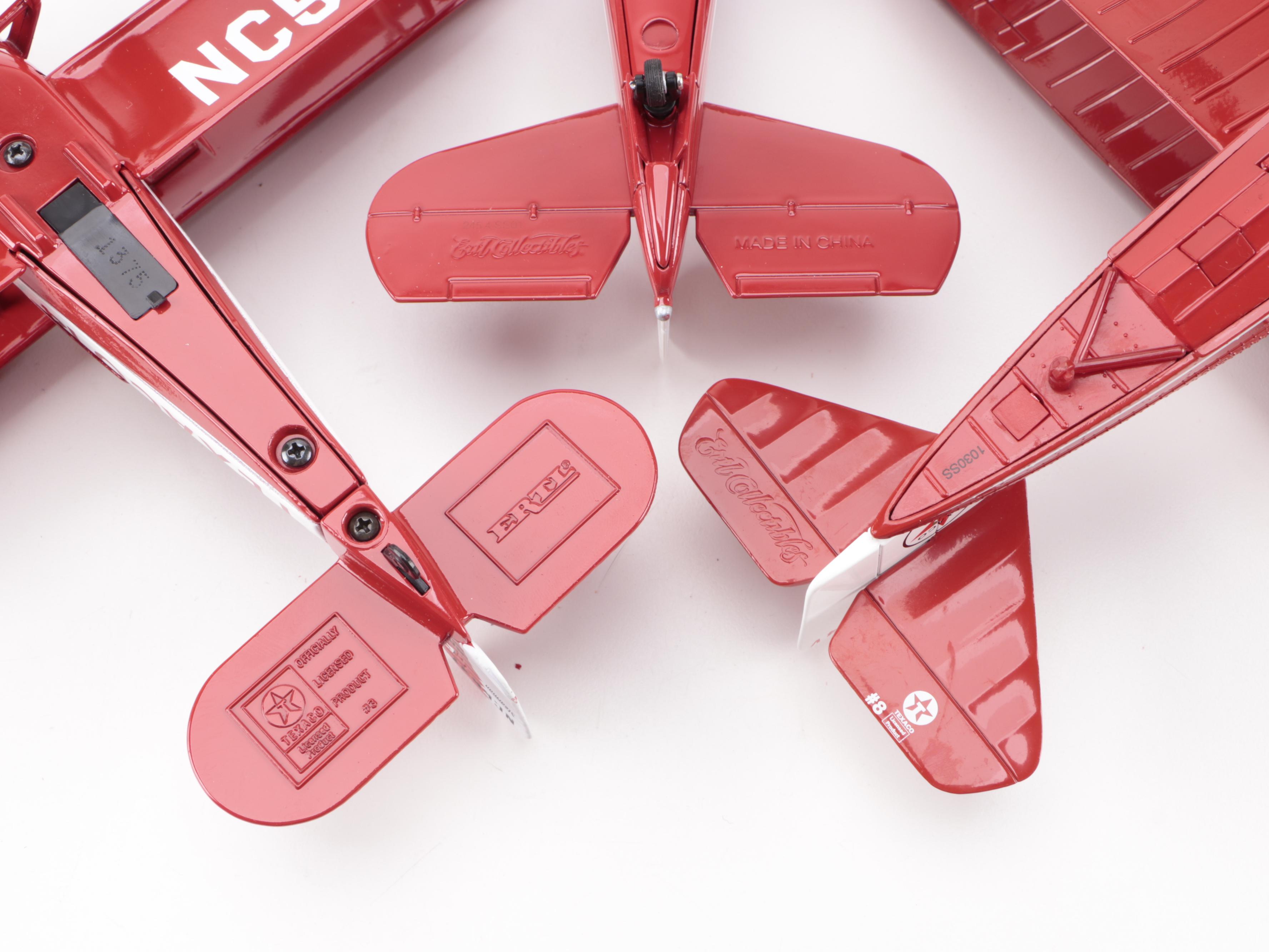 Ertl Collectibles "Wings of Texaco" Diecast Model Airplanes,