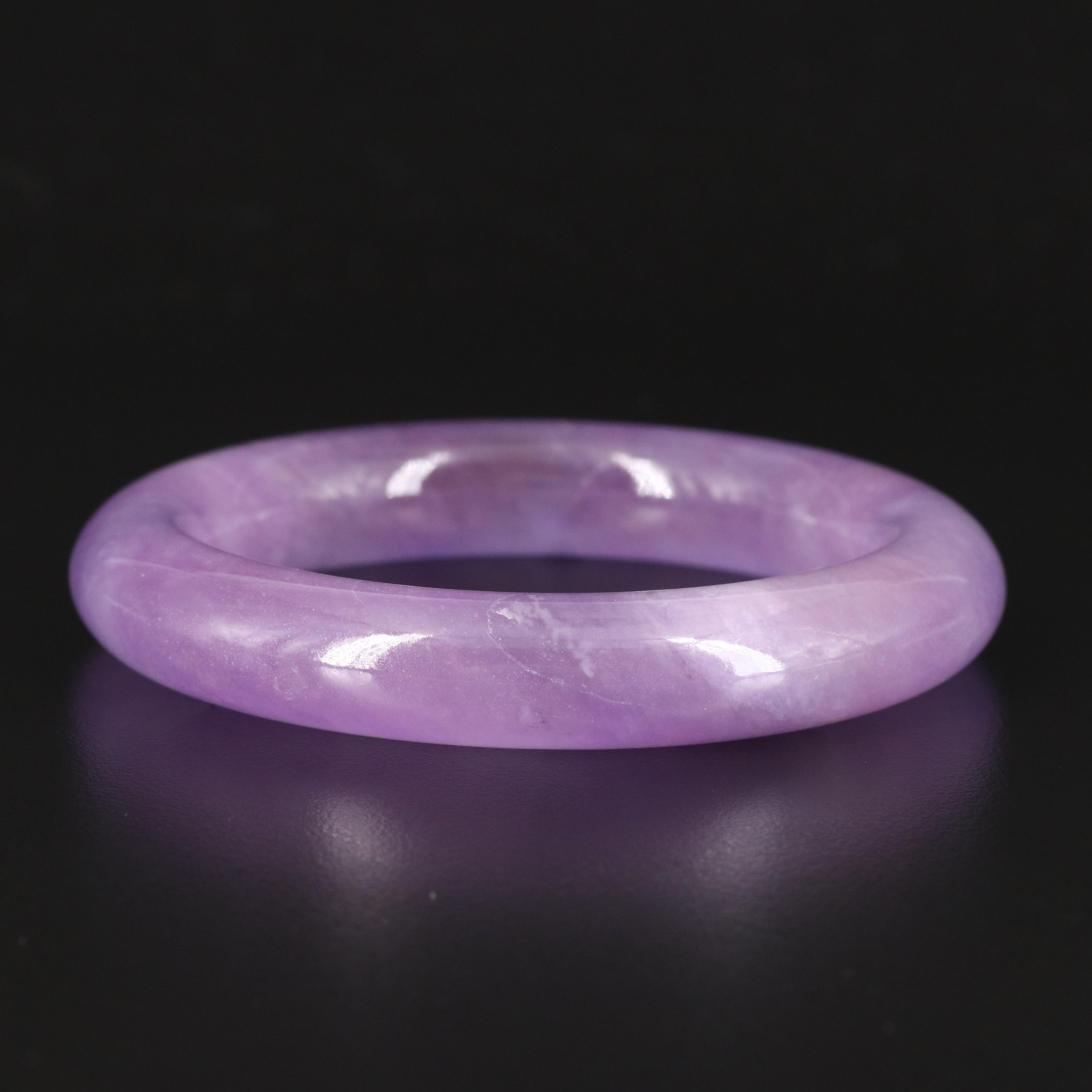 Jadeite Hololith Bangle