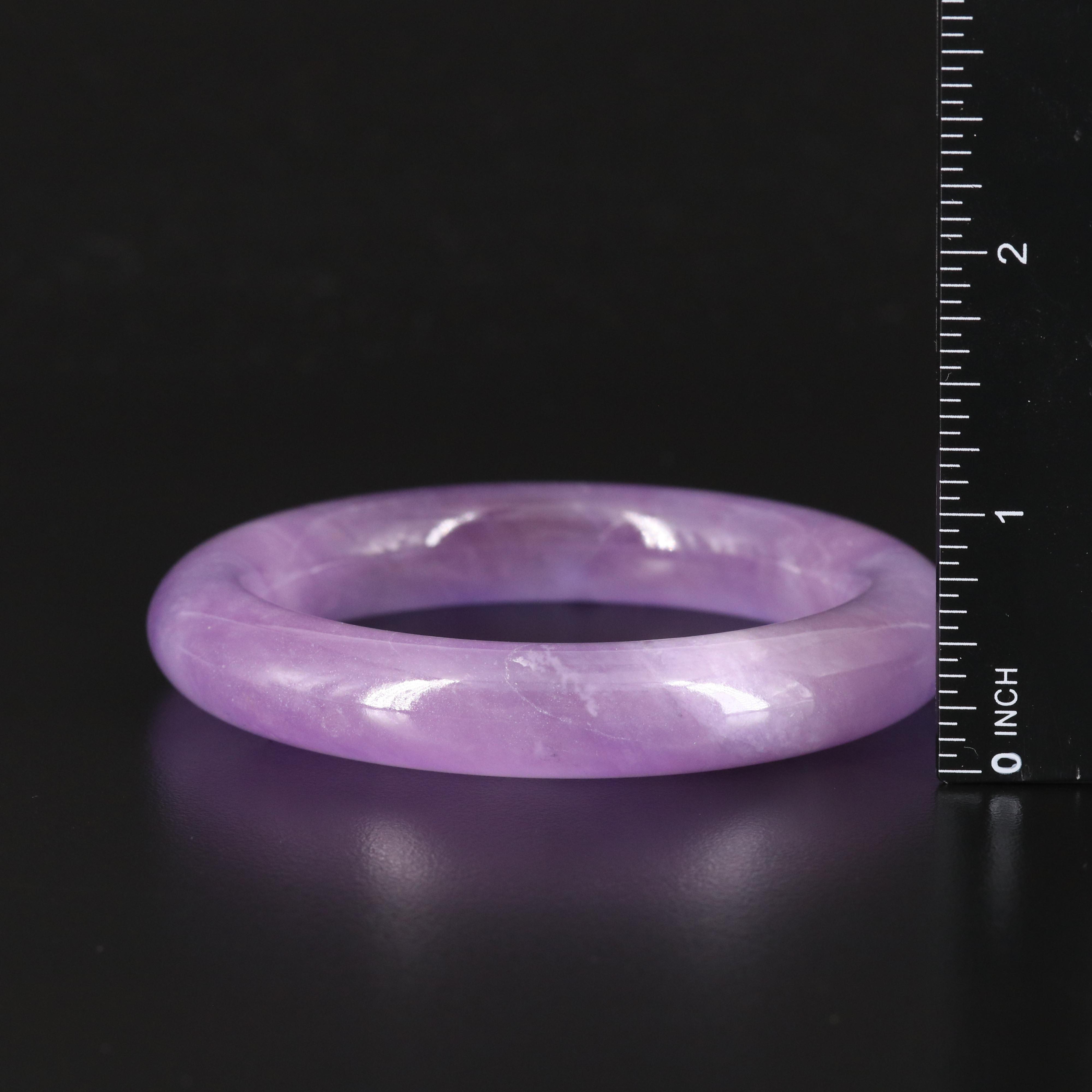 Jadeite Hololith Bangle
