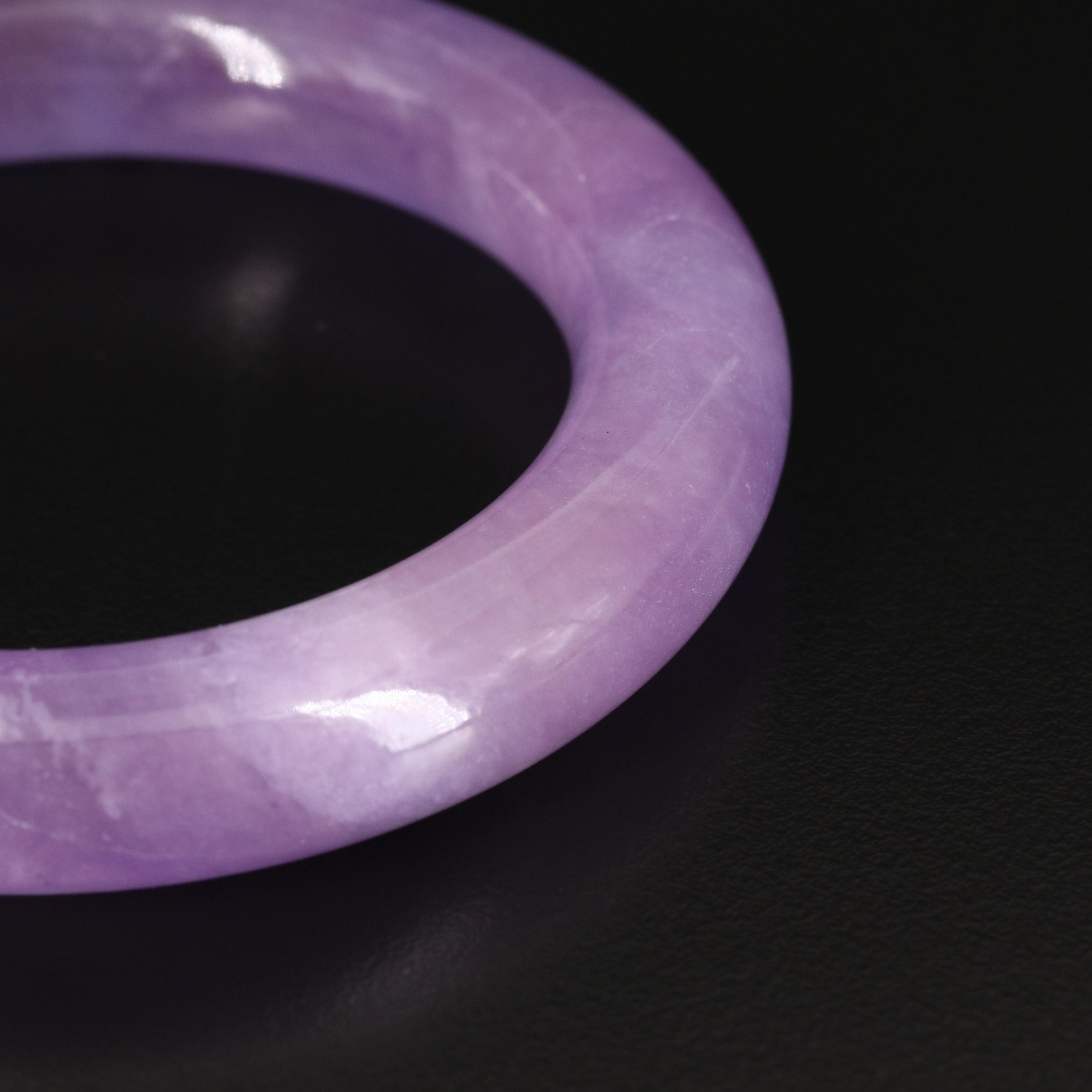 Jadeite Hololith Bangle