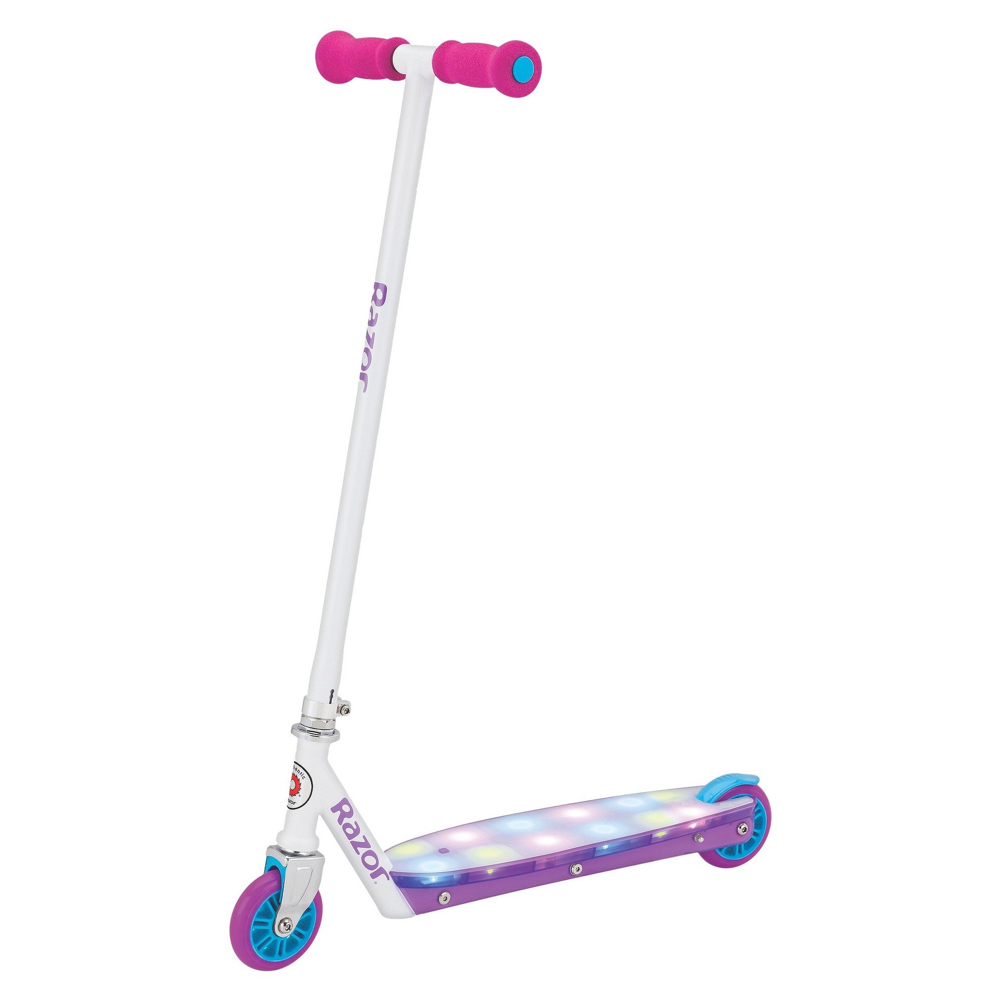 Razor Party Pop Kick Scooter with Pop-N-Glow Lights
